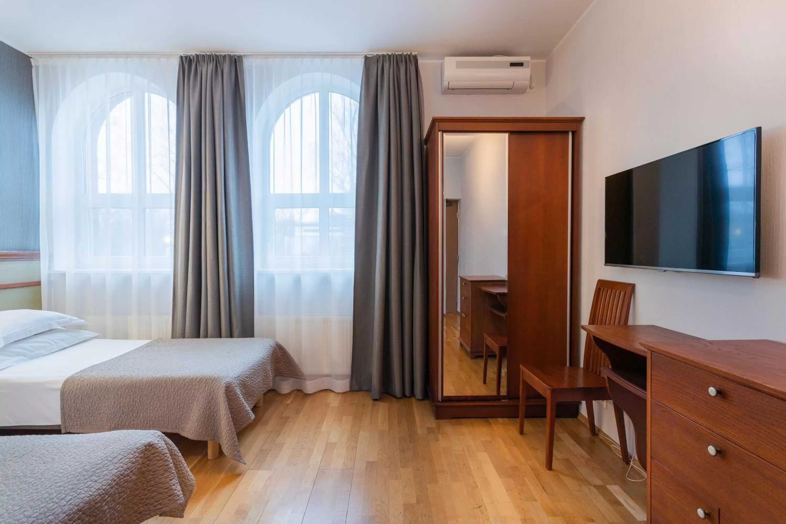 Bed in Hotel Villa Wesset