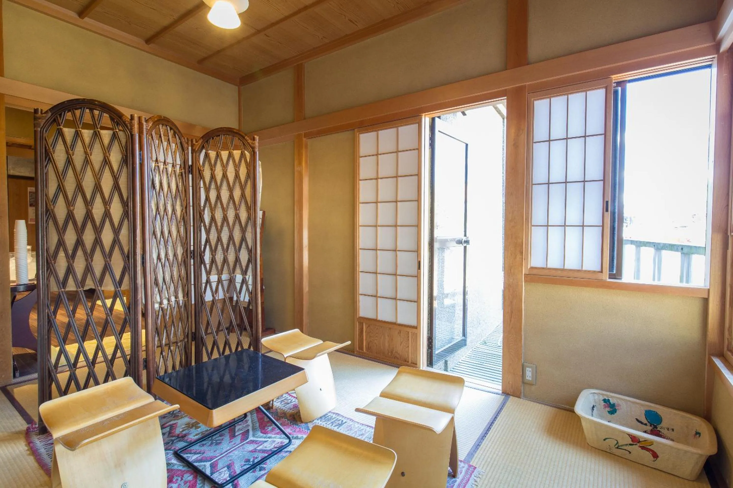 Decorative detail in Honjin Hiranoya Kachoan