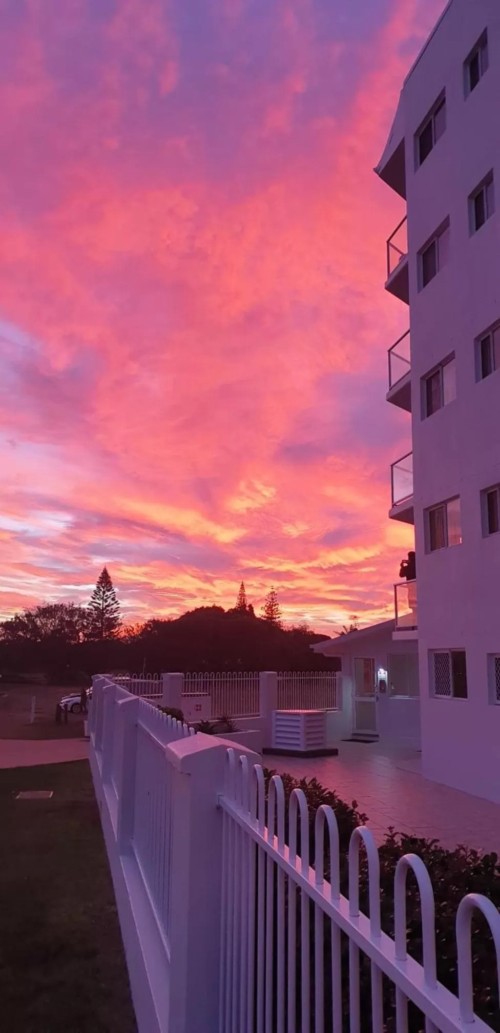 Sunset in Bargara Blue Resort