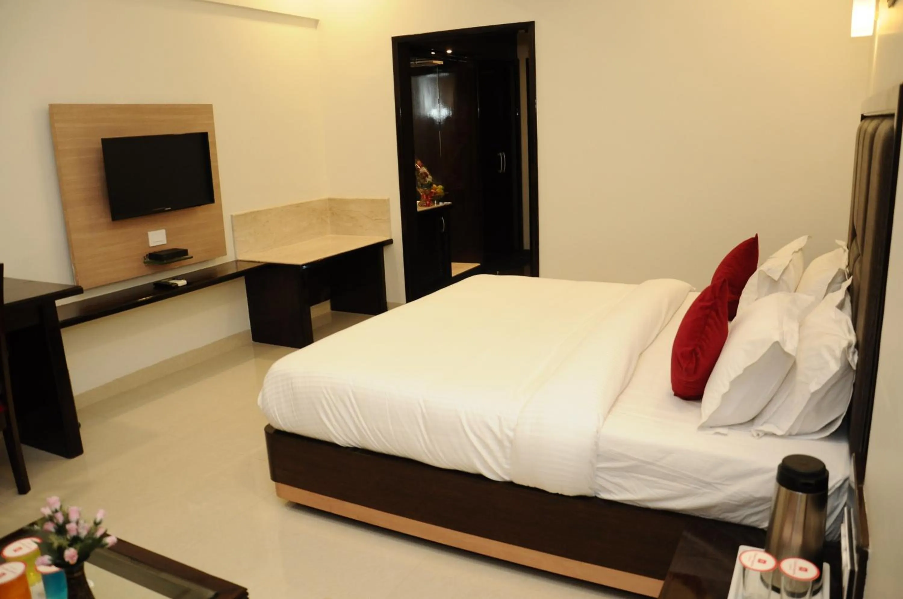 Bed in Chandra Imperial