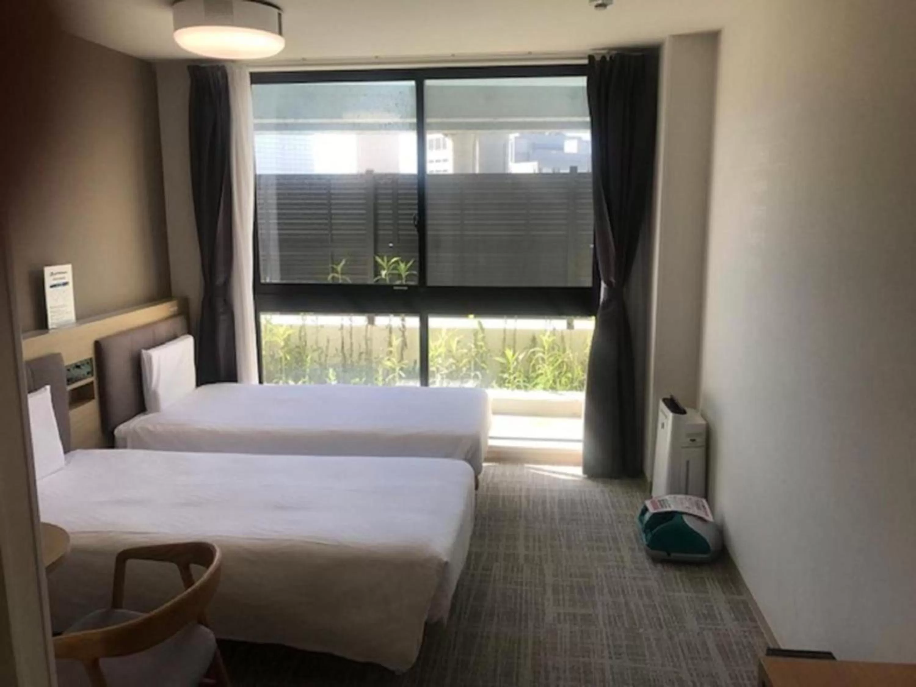 Bed in Henn na Hotel Kansai Airport