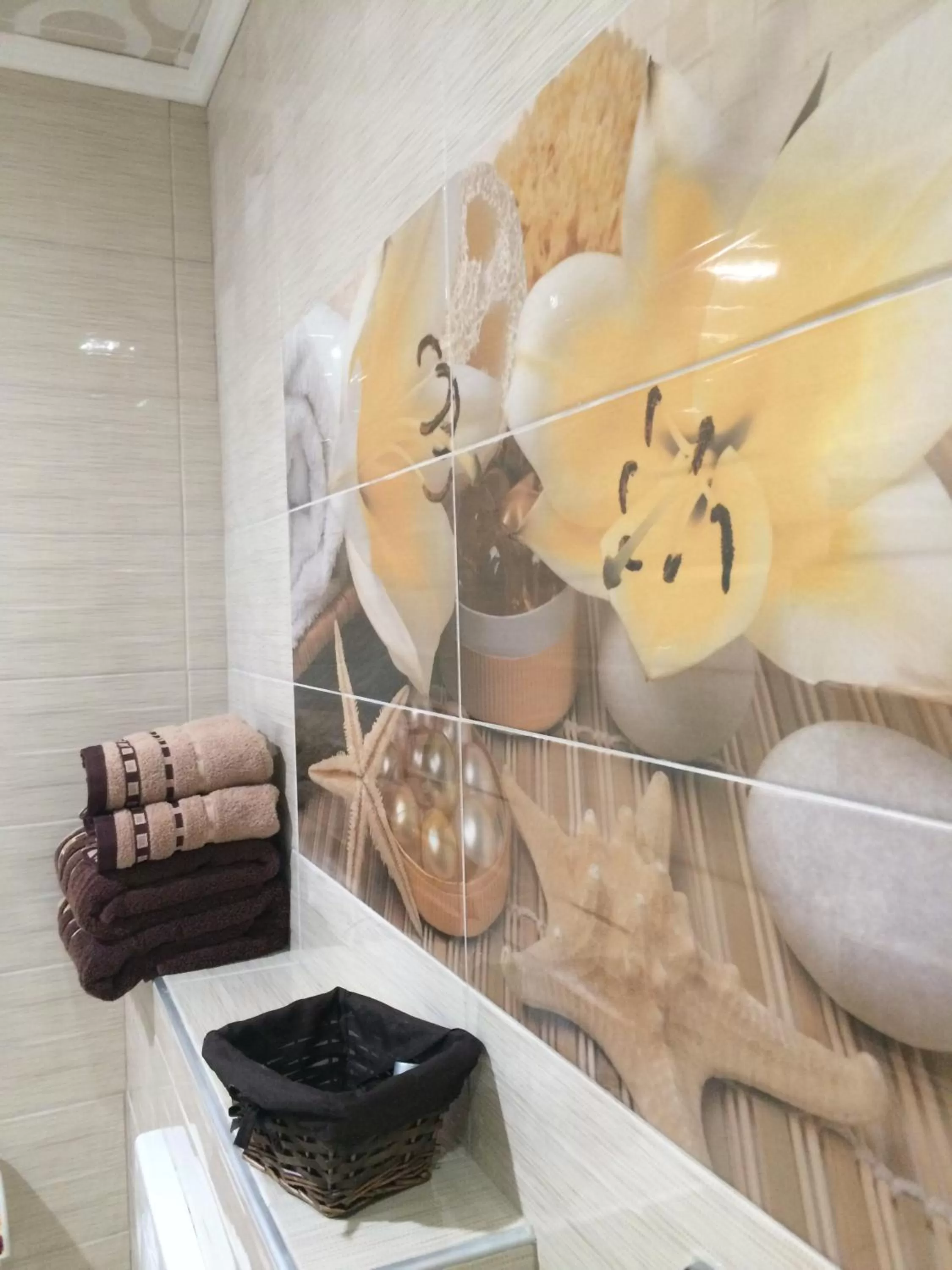 Decorative detail in White Rose Family Guest House