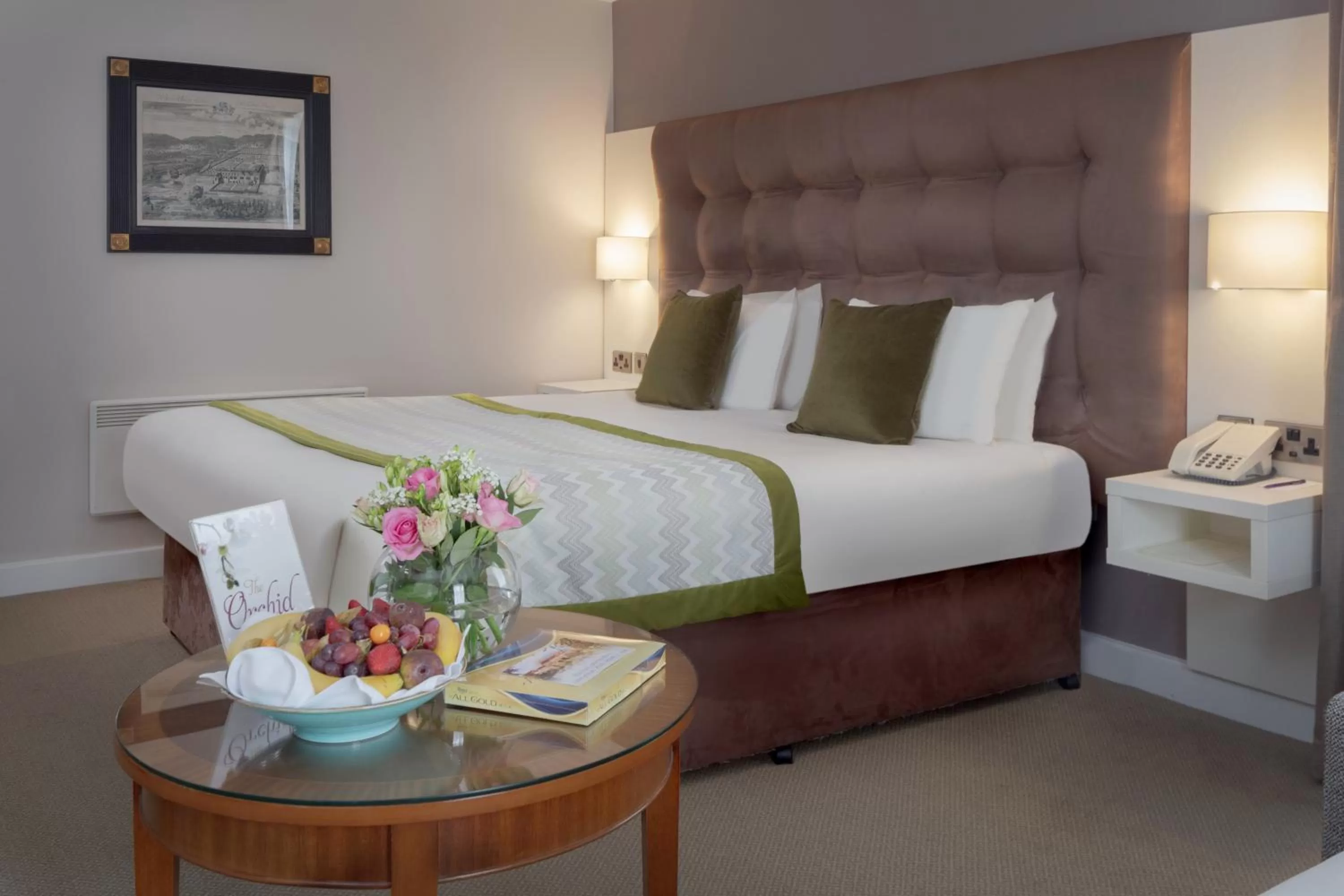 Bedroom, Bed in Albrighton Hall Hotel and Spa, a member of Radisson Individuals