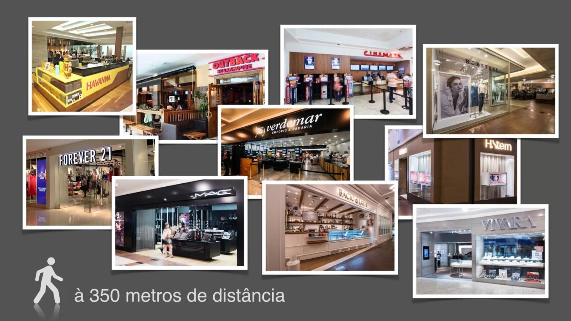 Text overlay in Hotel Vivenzo Savassi Belo Horizonte