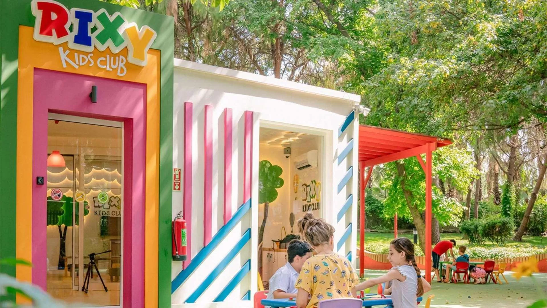 children in Rixos Downtown Antalya - The Land Of Legends Access