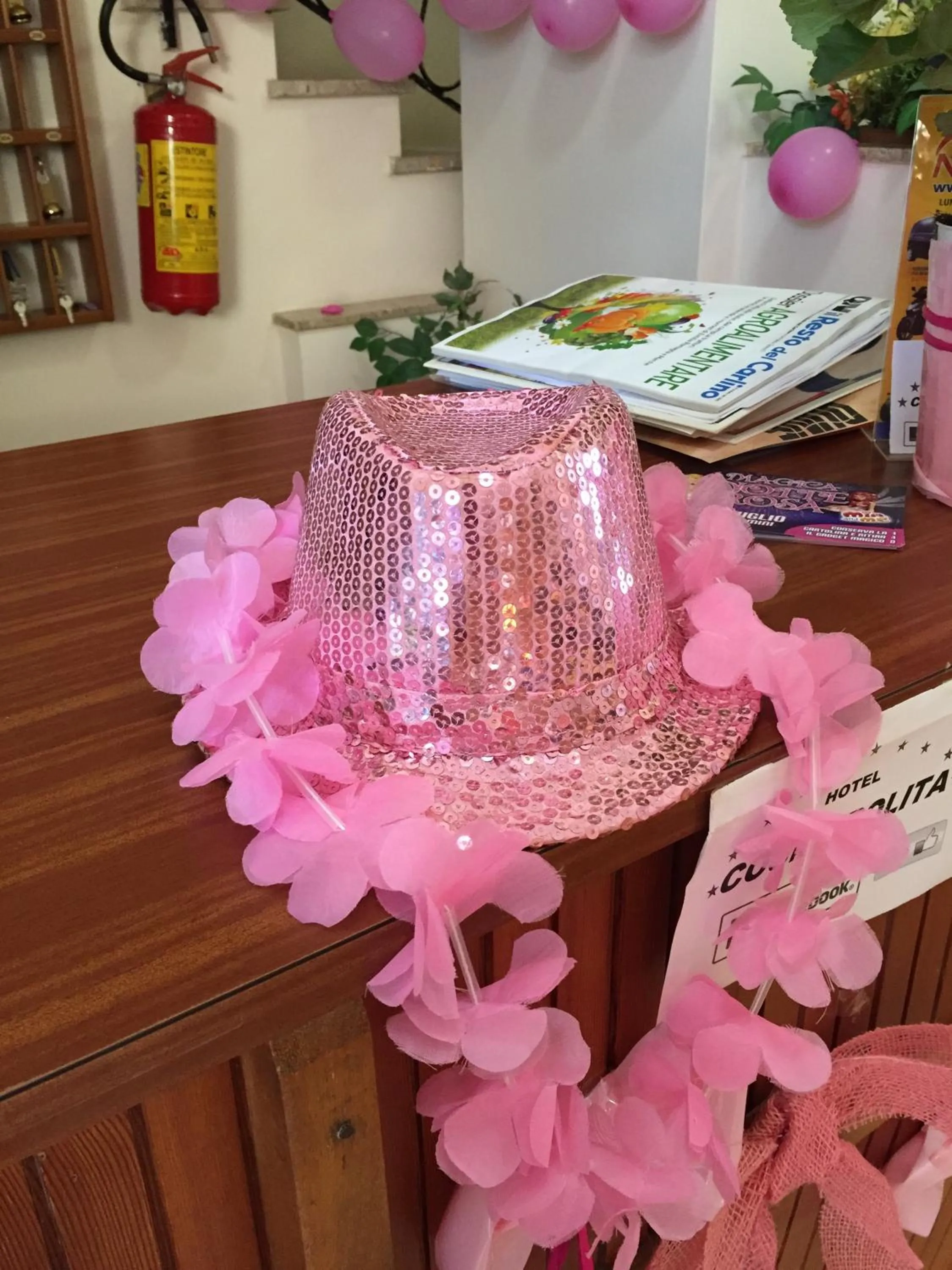 Decorative detail in Hotel Cosmopolita