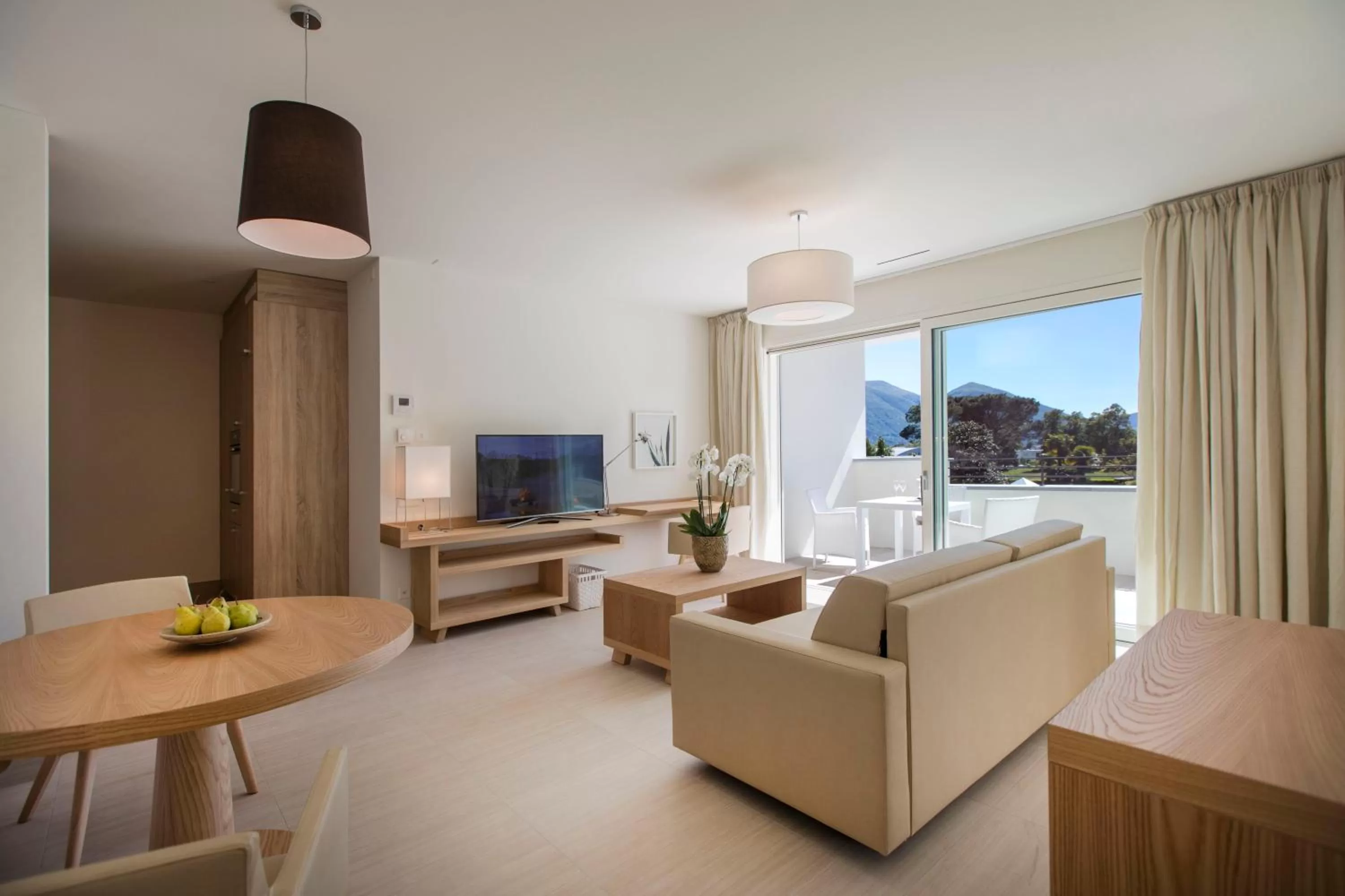 Living room in Delta Resort Apartments