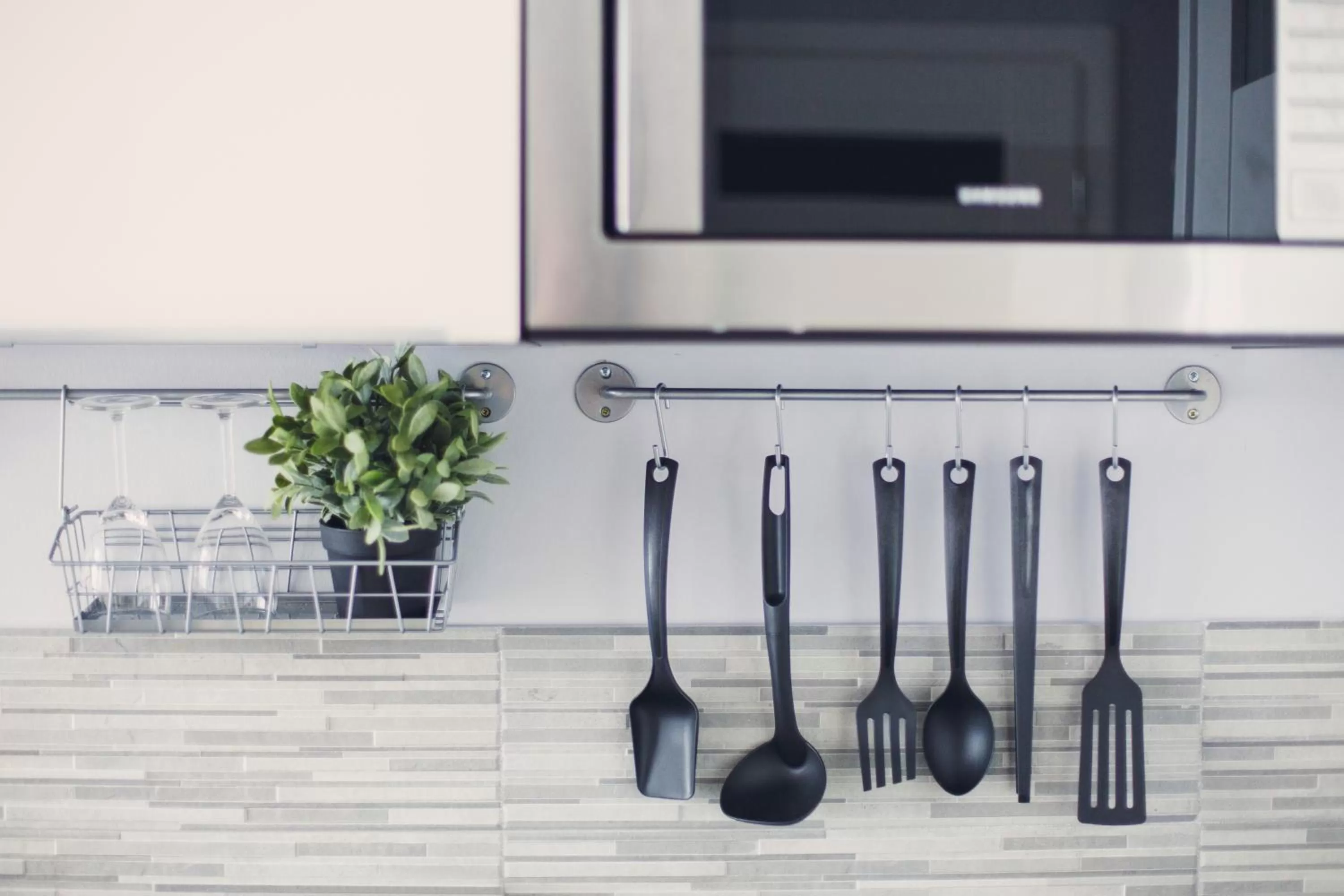 Kitchen or kitchenette in 4Seasons﻿ Apartments Cracow