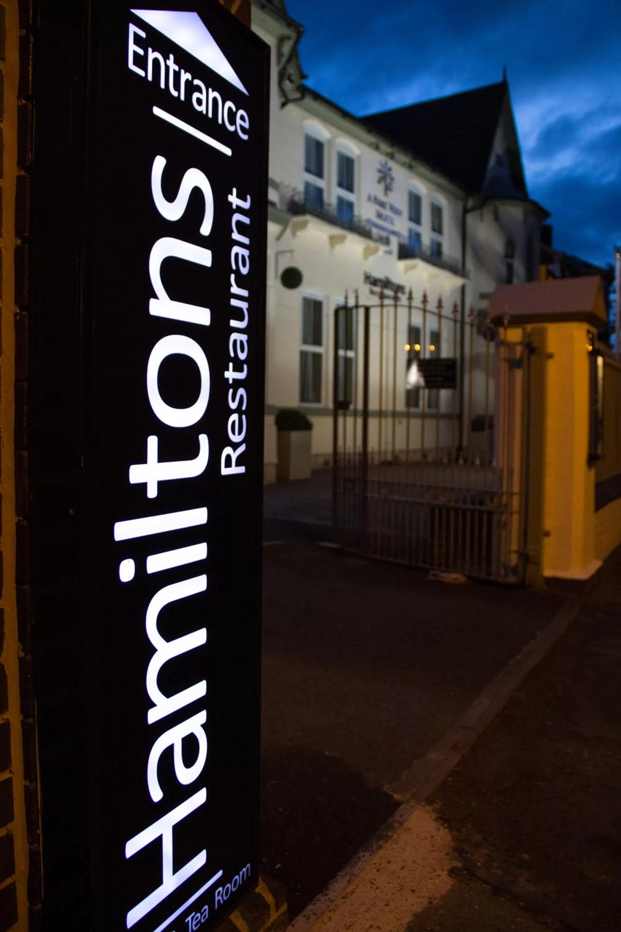 Patio in A Park View Hotel