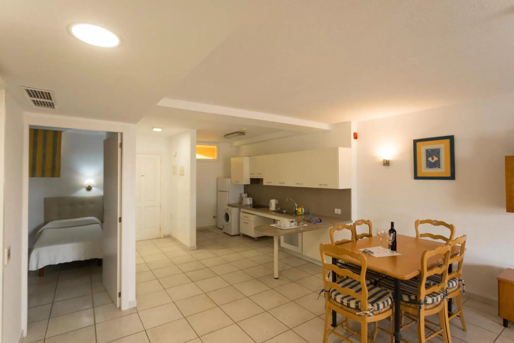 Dining area, Bed in El Marques Palace by Intercorp Group