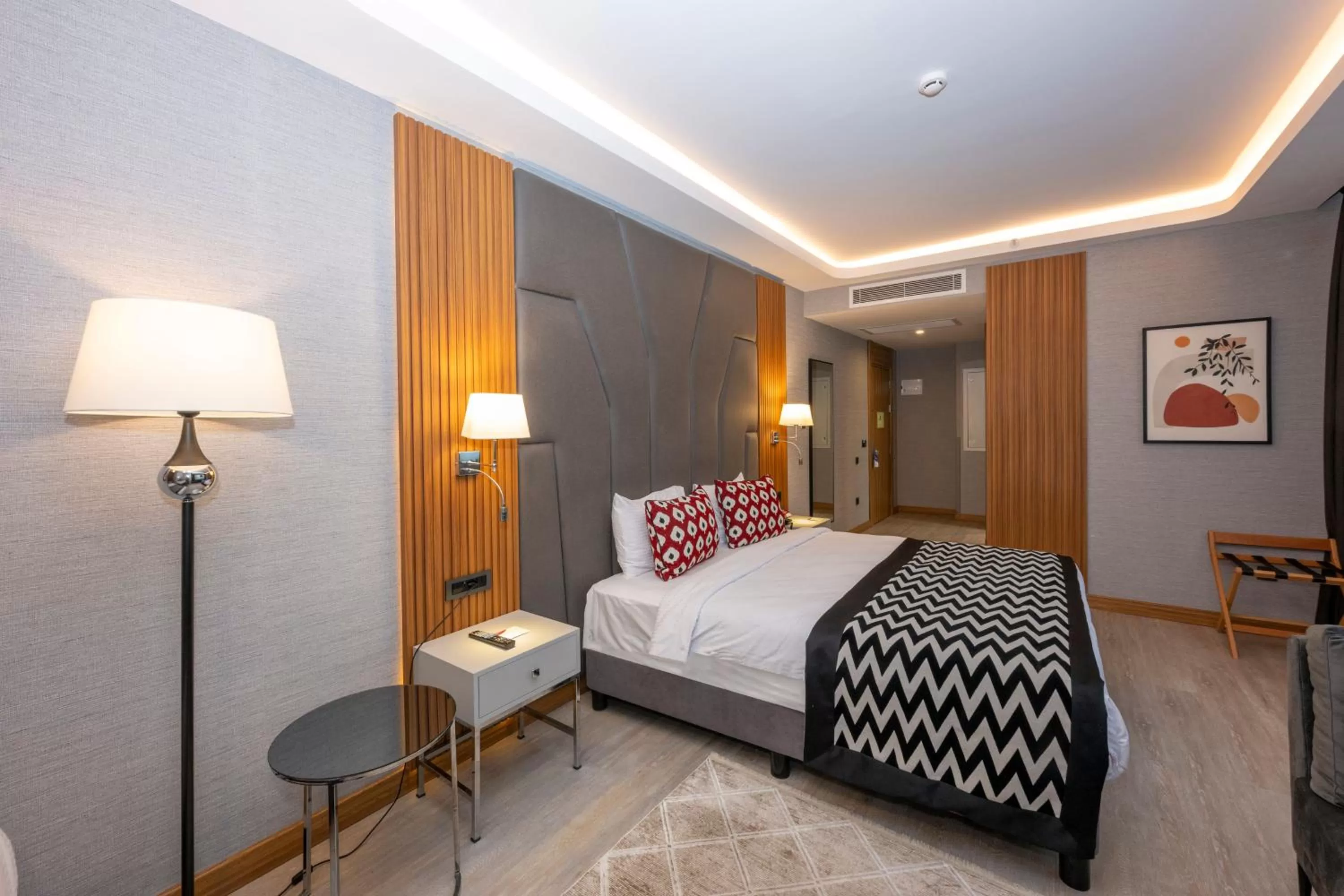 Photo of the whole room, Bed in Ramada Encore by Wyndham Istanbul Sisli