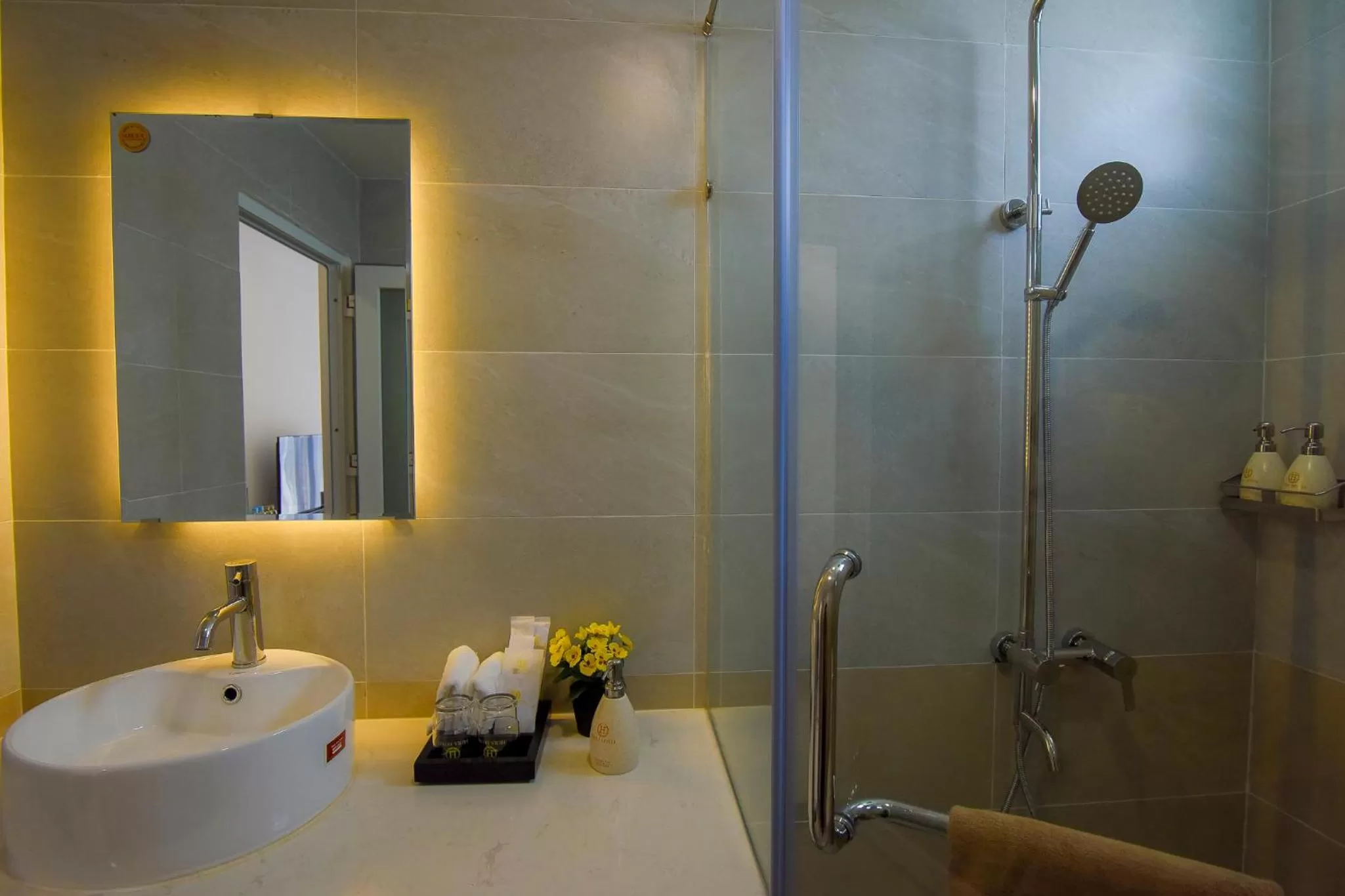 Bathroom in Hera Hotel Airport