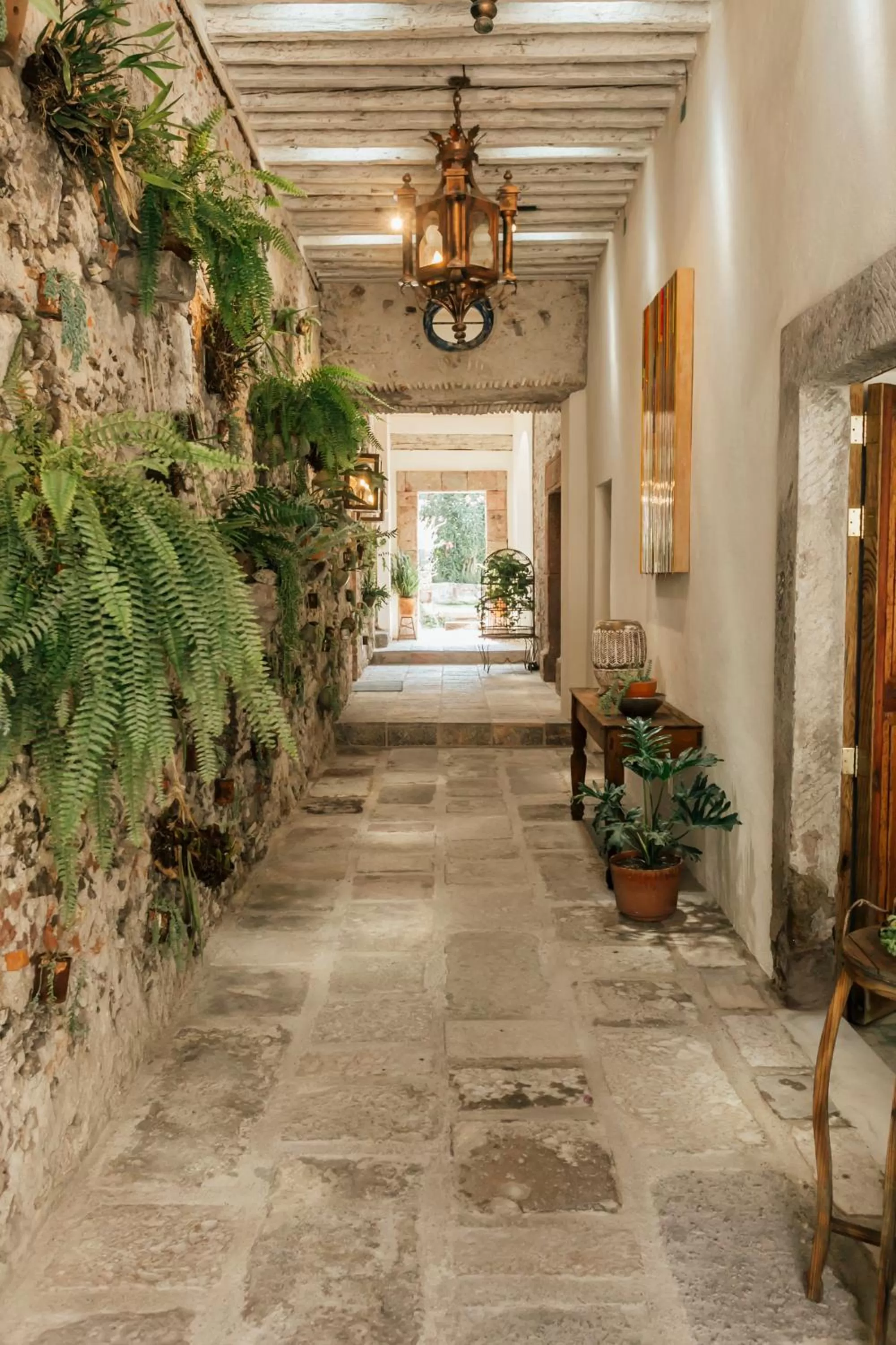 Lobby or reception in Orchid House San Miguel de Allende