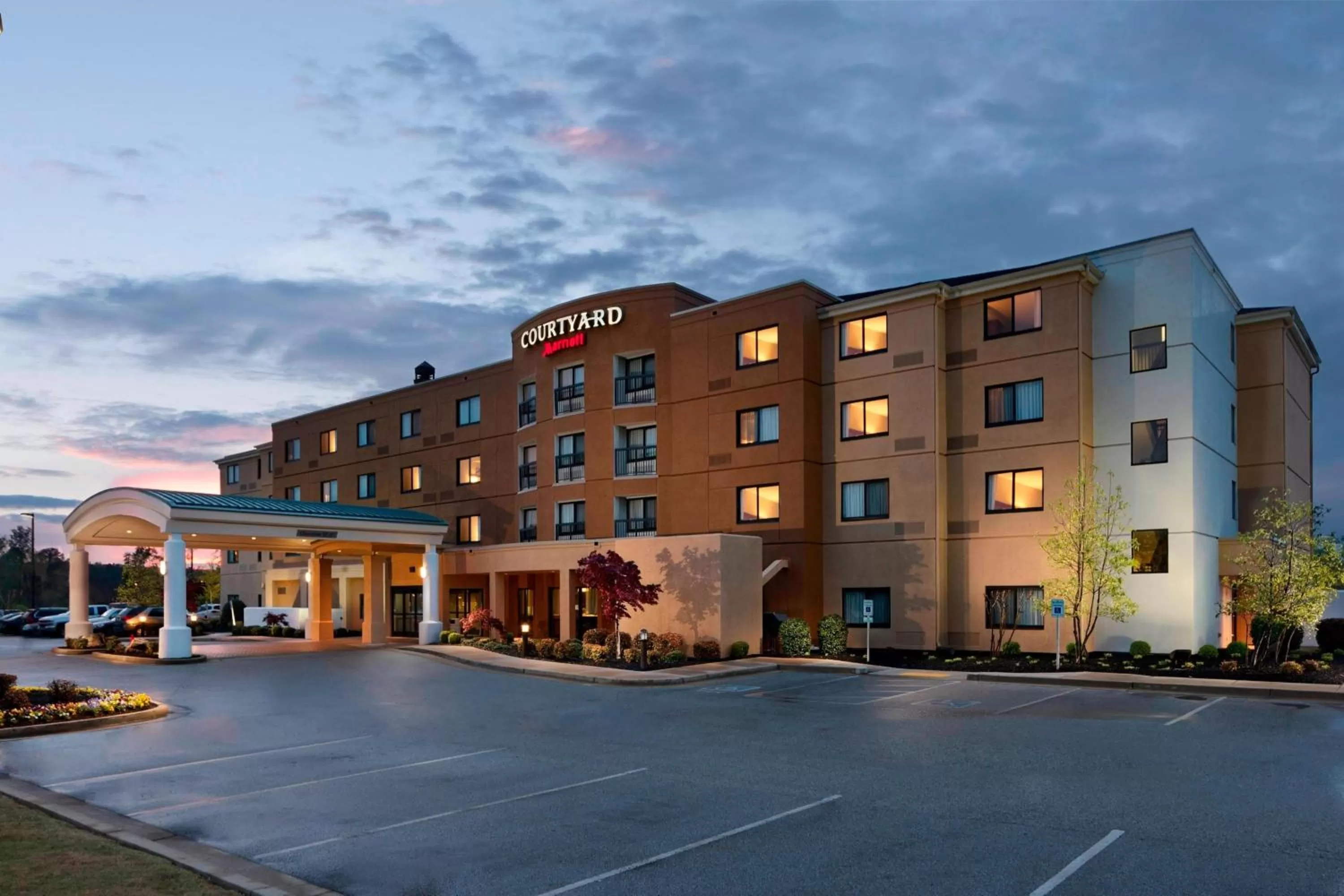 Property building in Courtyard by Marriott Jackson