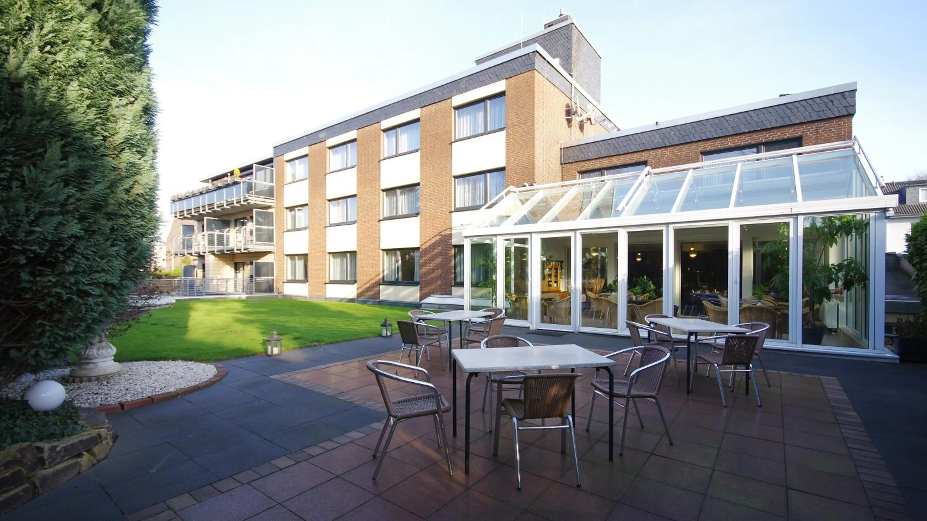 Garden in Garten-Hotel Ponick