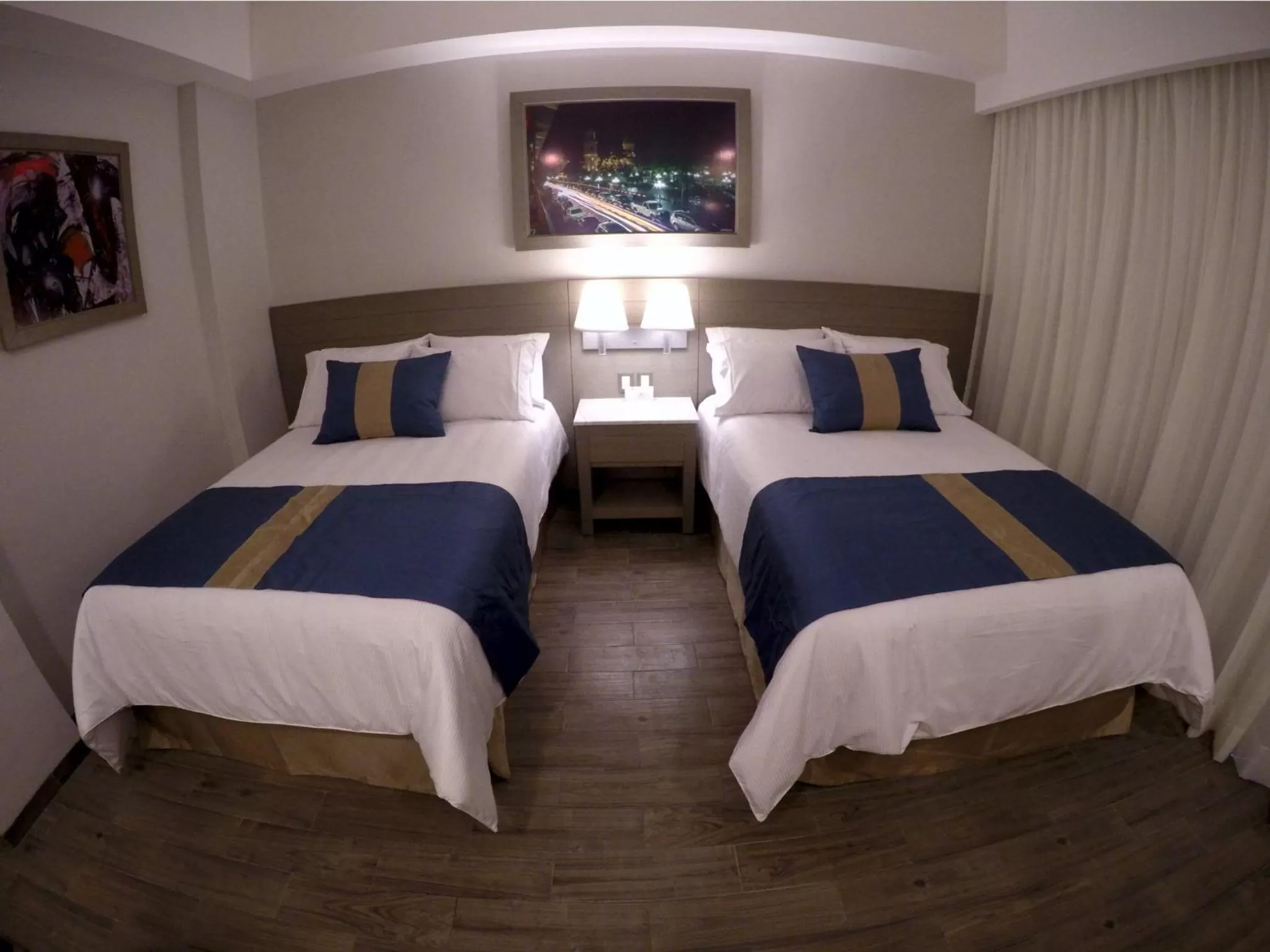 Bed in Hotel Mansur Business & Leisure