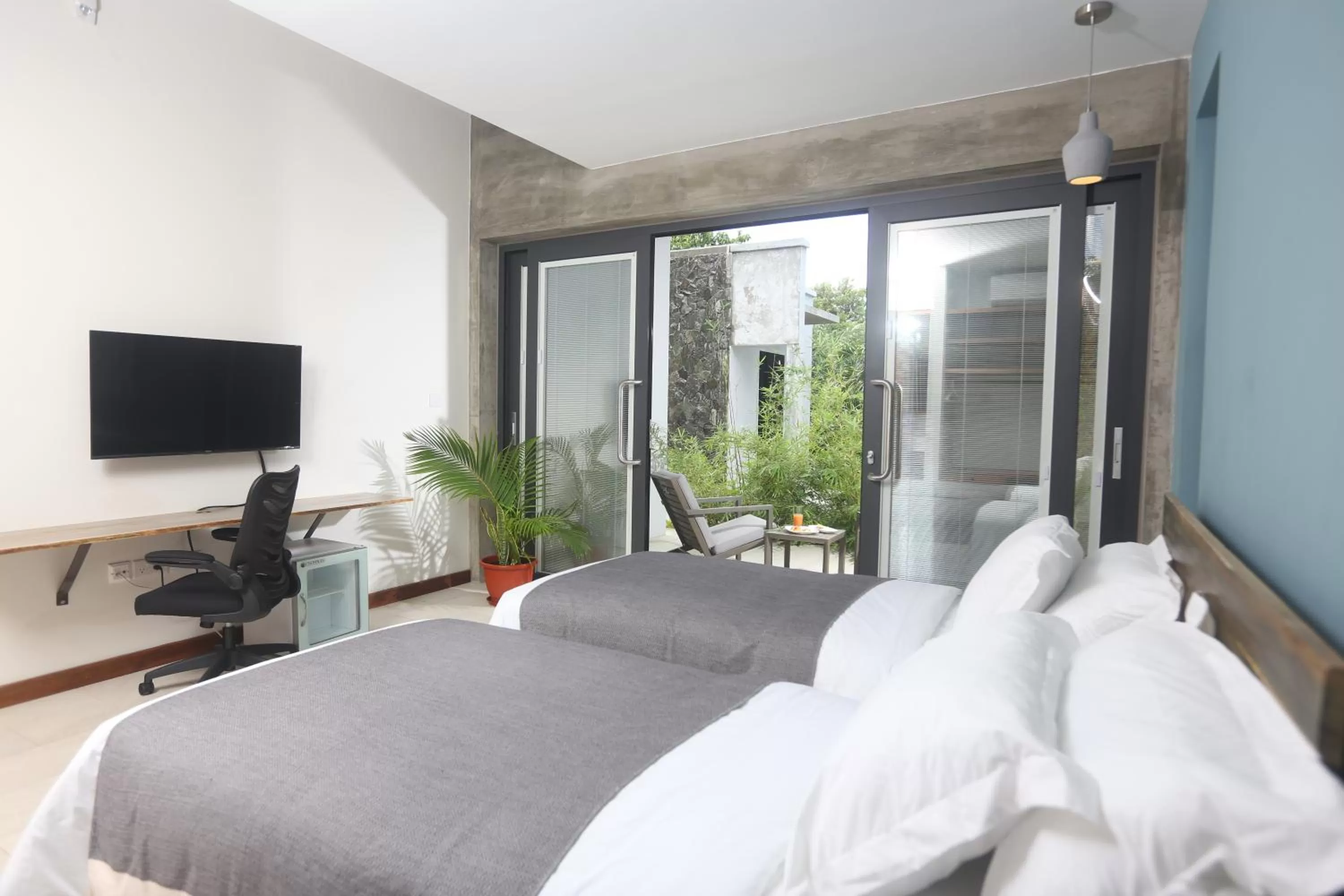 Bed in Sol Sanctum - Boutique Wellness Hotel