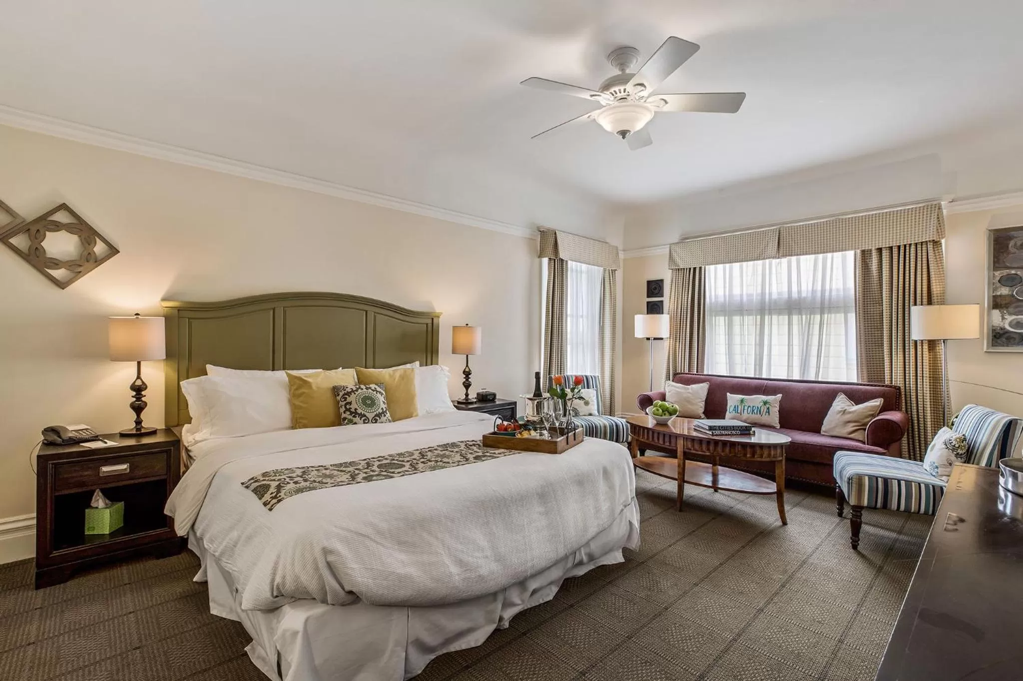 Bed in Parker Guest House