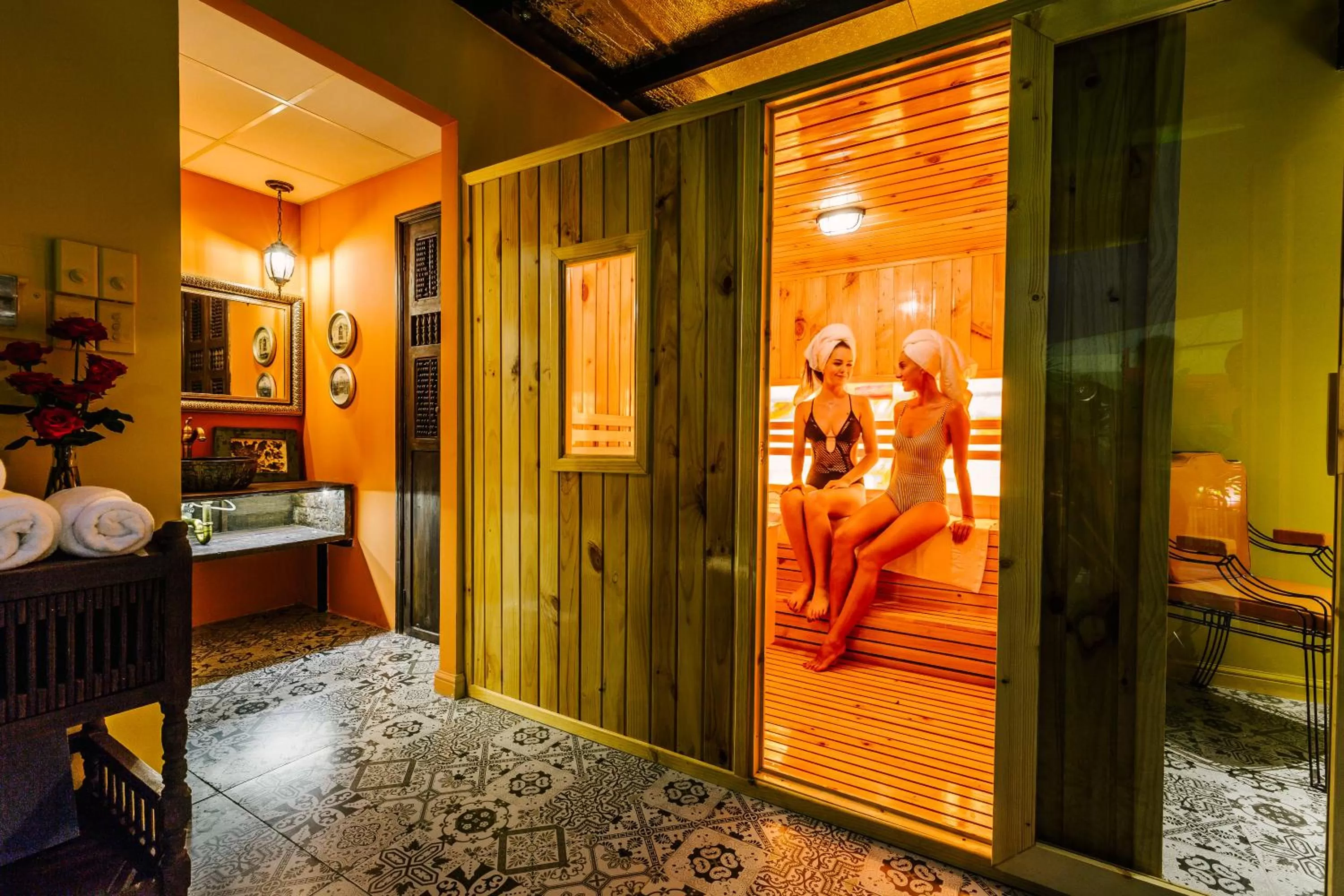 Sauna in Prostyle Hotel Ho Chi Minh プロスタイルホテルホーチミン