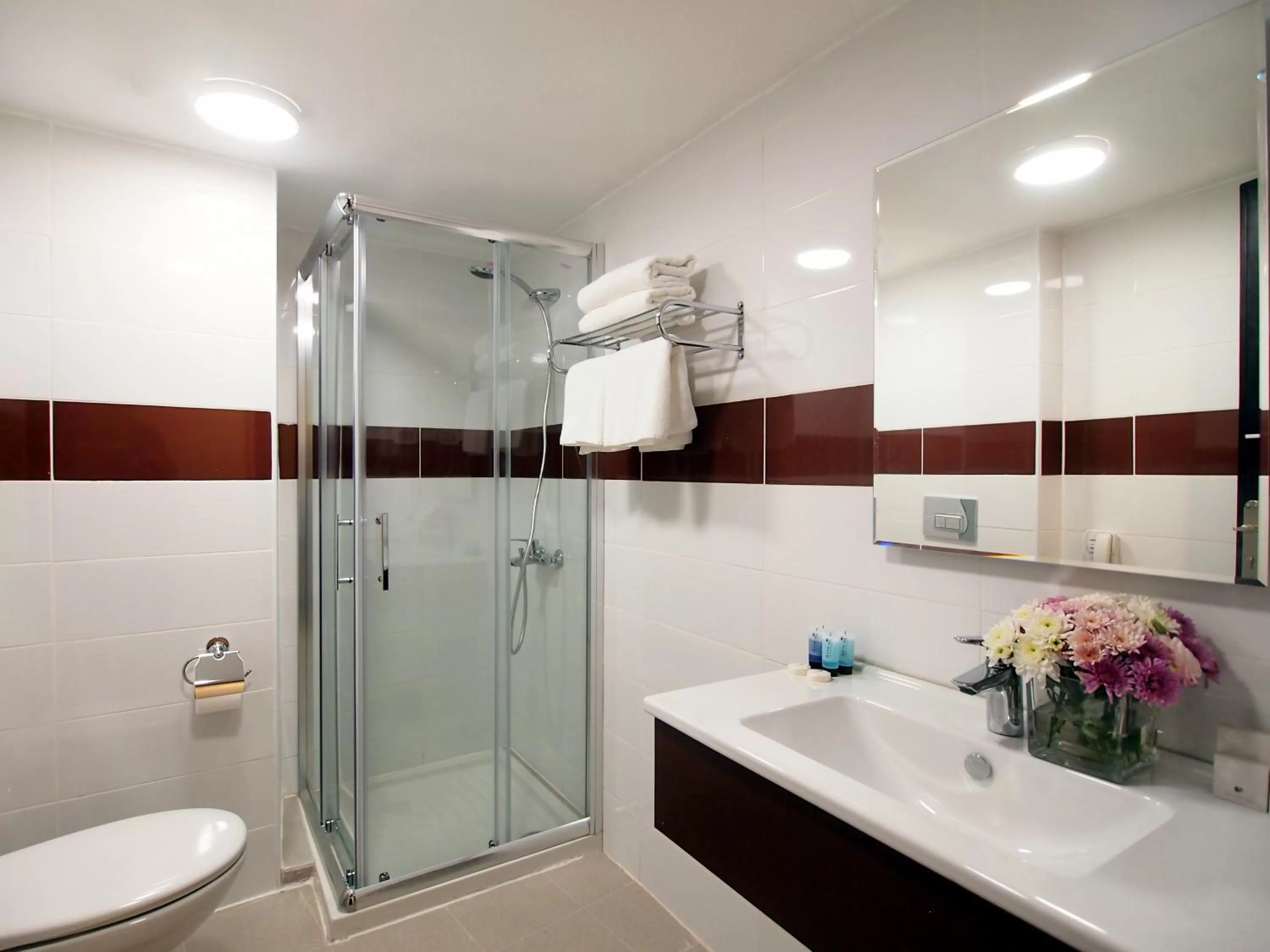 Shower in New Capitol Hotel - Jerusalem