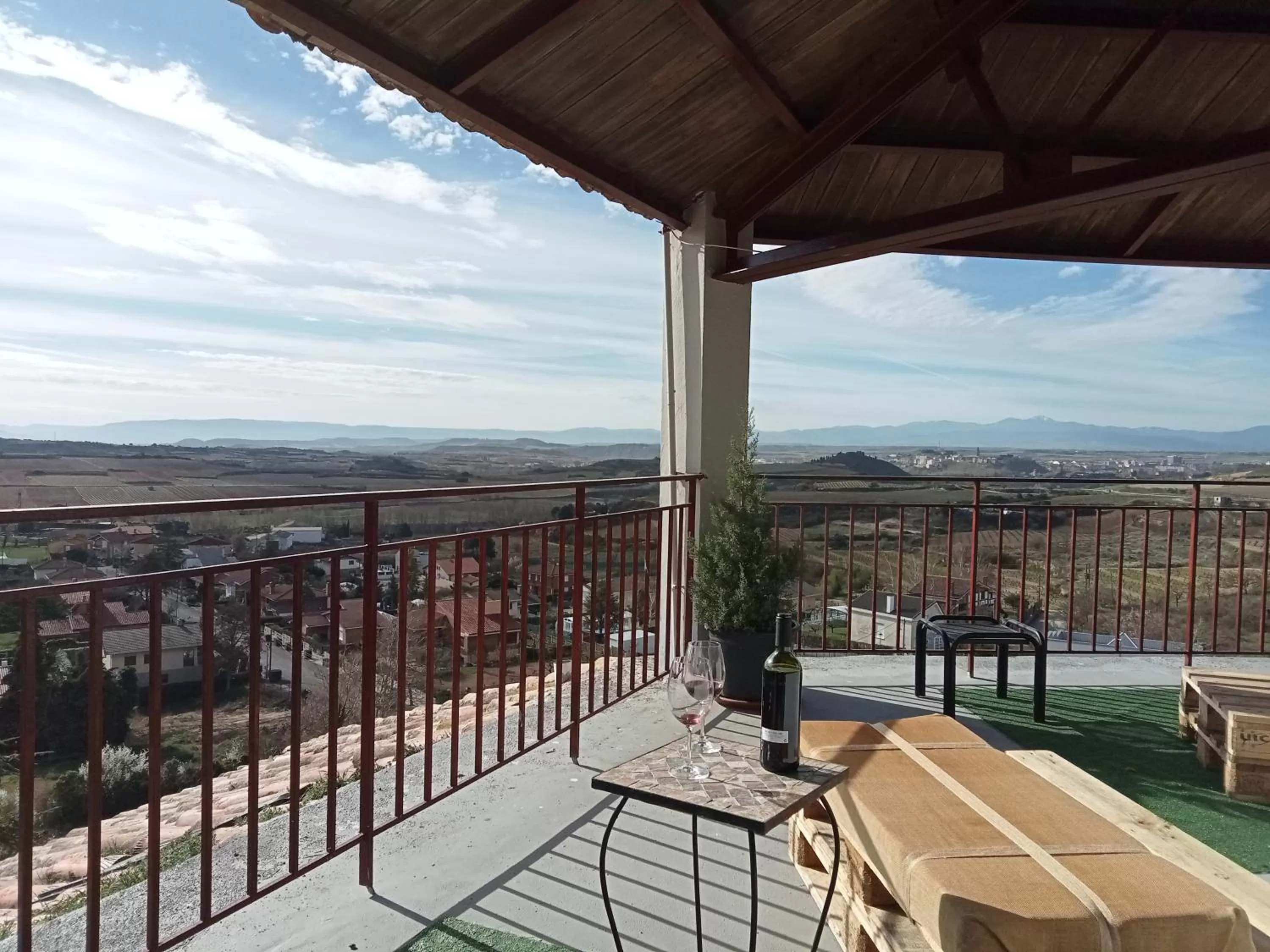 Natural landscape in Portal De La Rioja