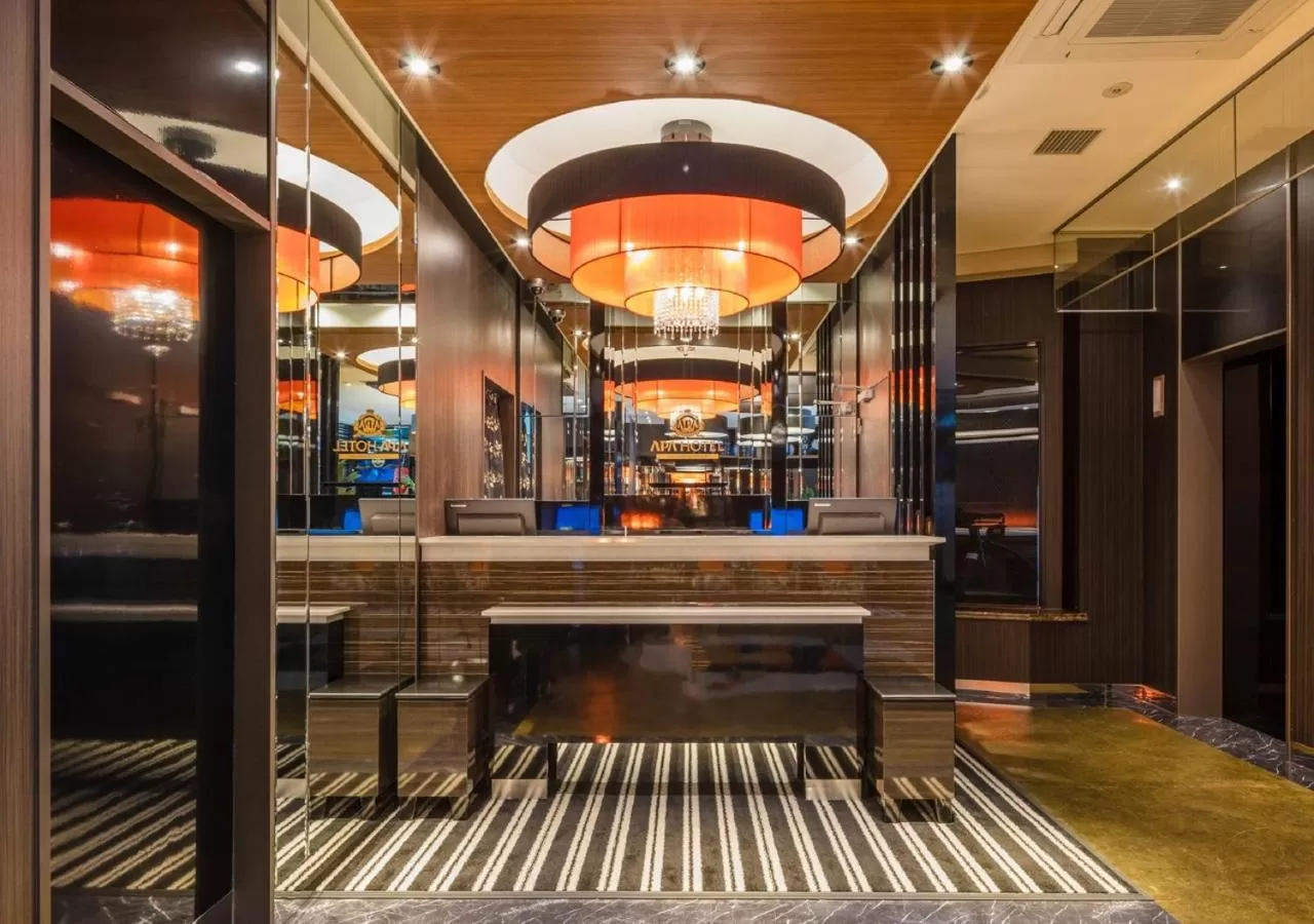 Lobby or reception in APA Hotel Nagasaki Ekiminami