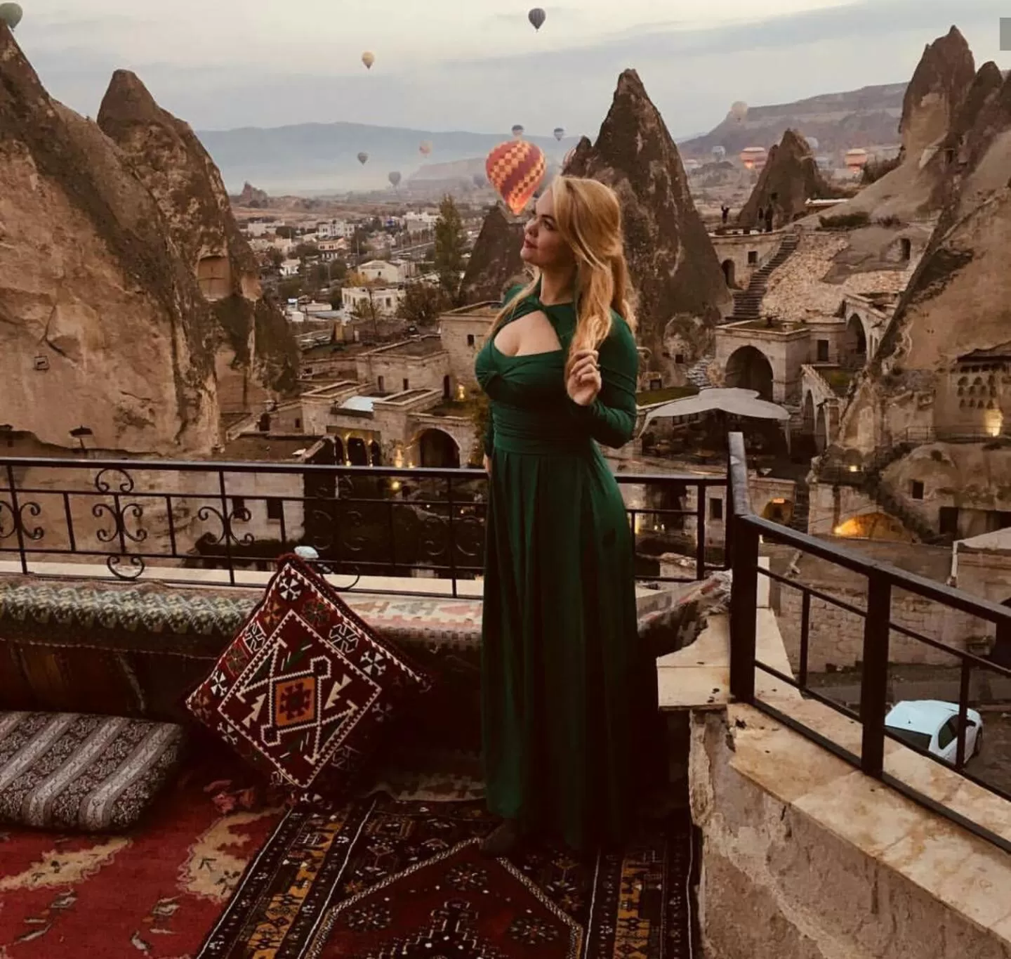 Balcony/Terrace in Elite Cave Suites