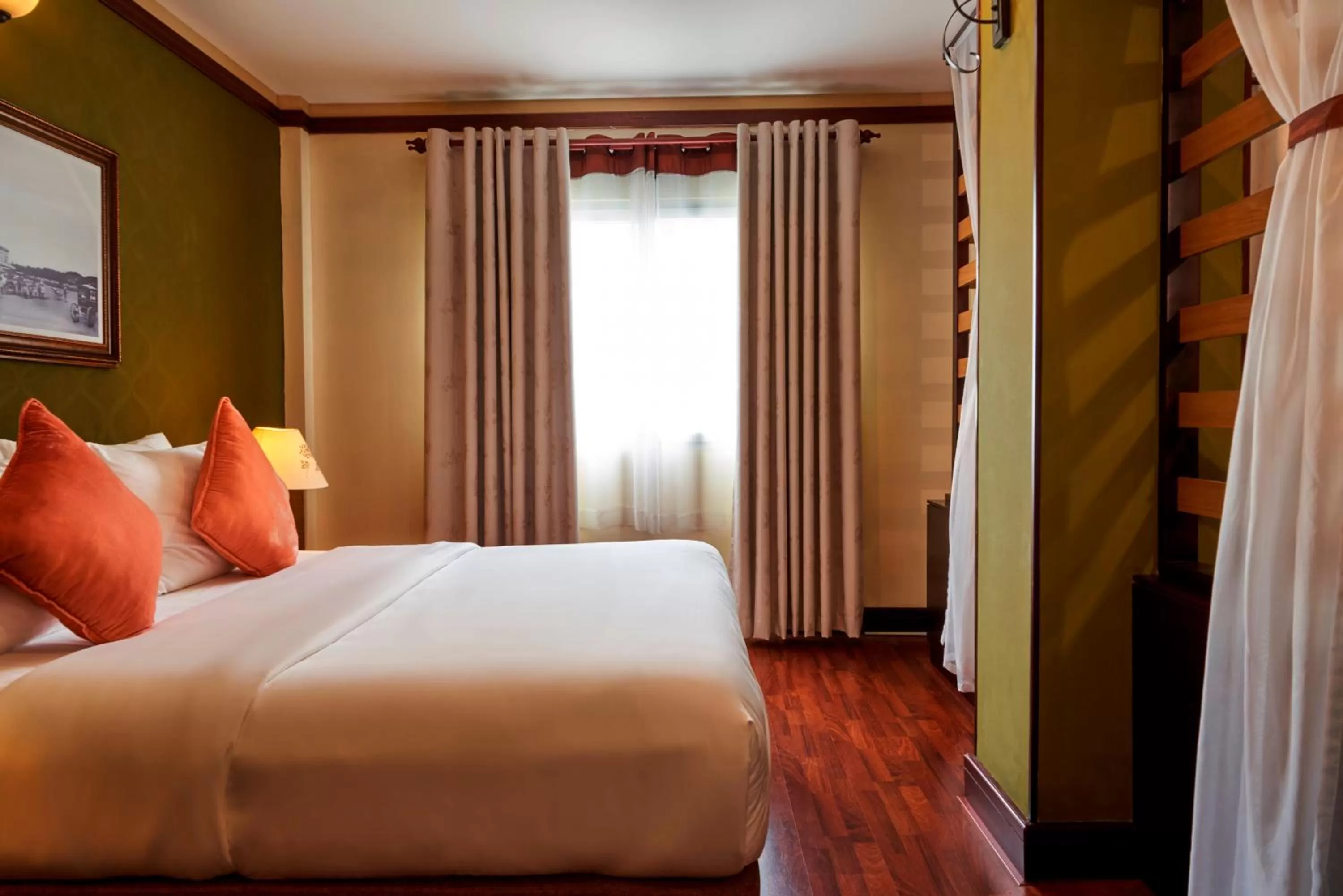 Bed in Prostyle Hotel Ho Chi Minh プロスタイルホテルホーチミン