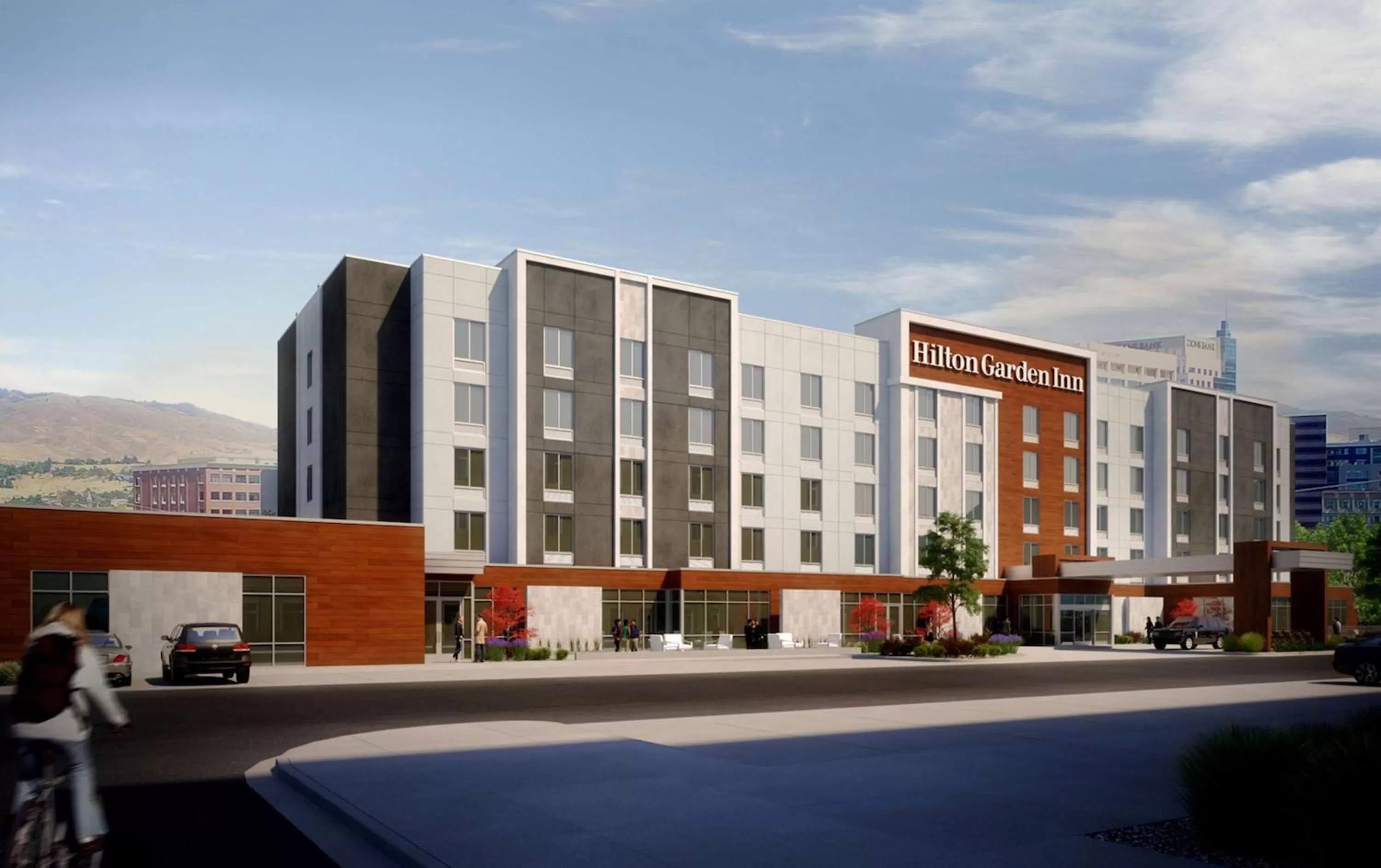 Property building in Hilton Garden Inn Boise Downtown