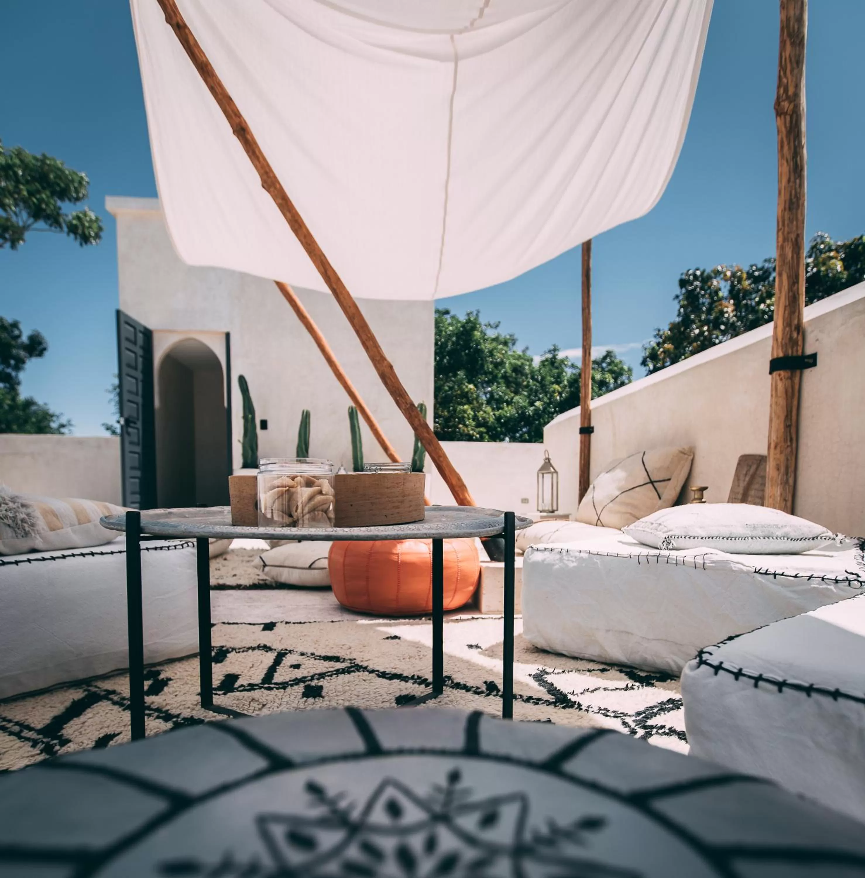 Patio in Ambre & Epices Jungle Hotel & Spa