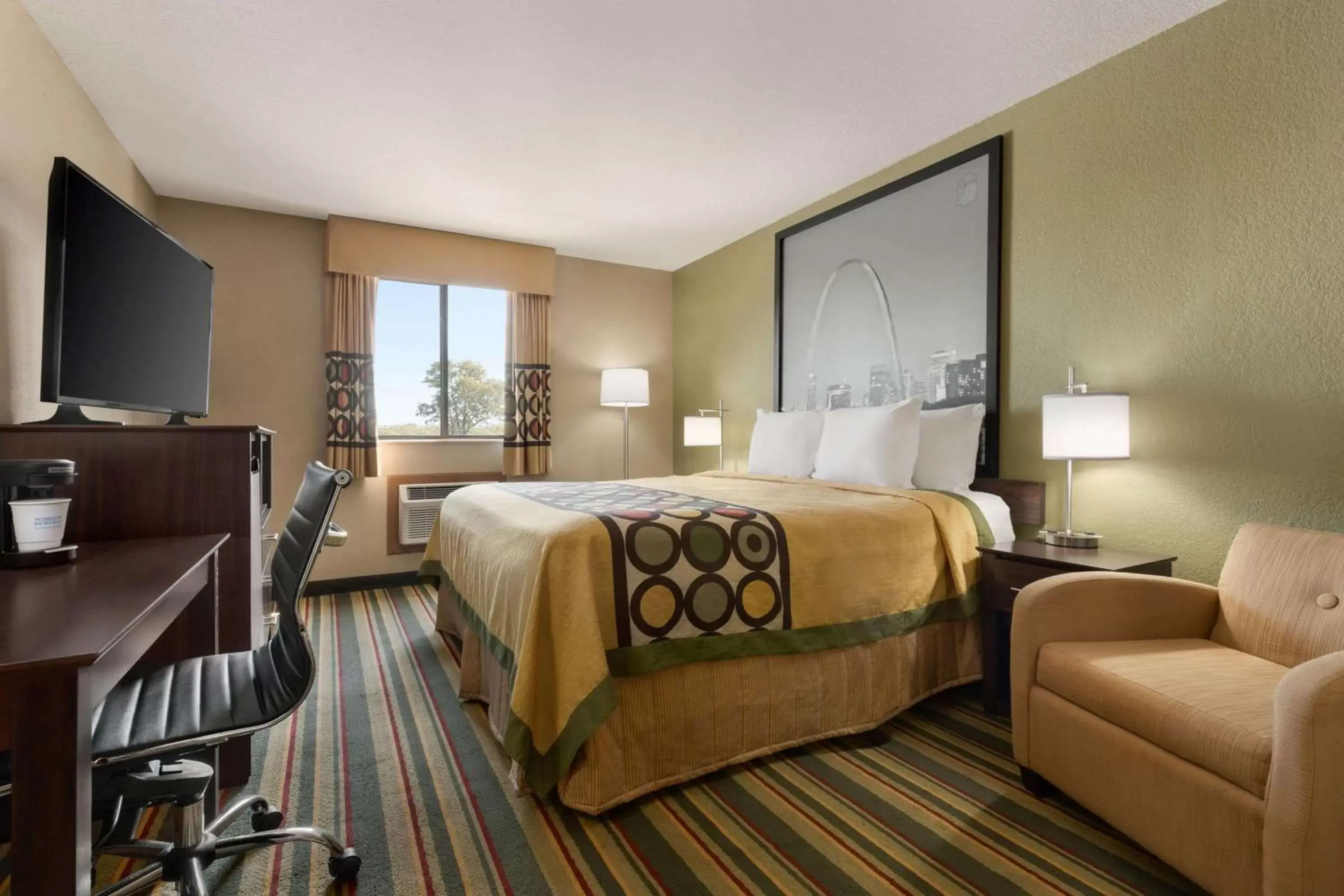 King Room - Disability Access/Non-Smoking in Super 8 by Wyndham Sikeston/Miner Area King Room - Disability Access/Non-Smoking in Super 8 by Wyndham Sikeston/Miner Area