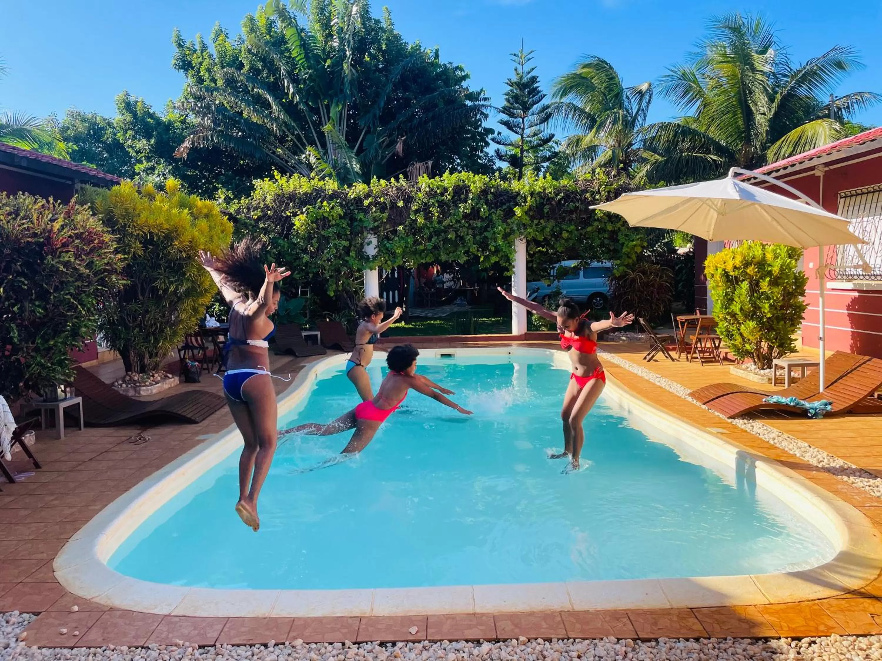 Swimming pool in Régina Lodge Diégo Suarez Madagascar