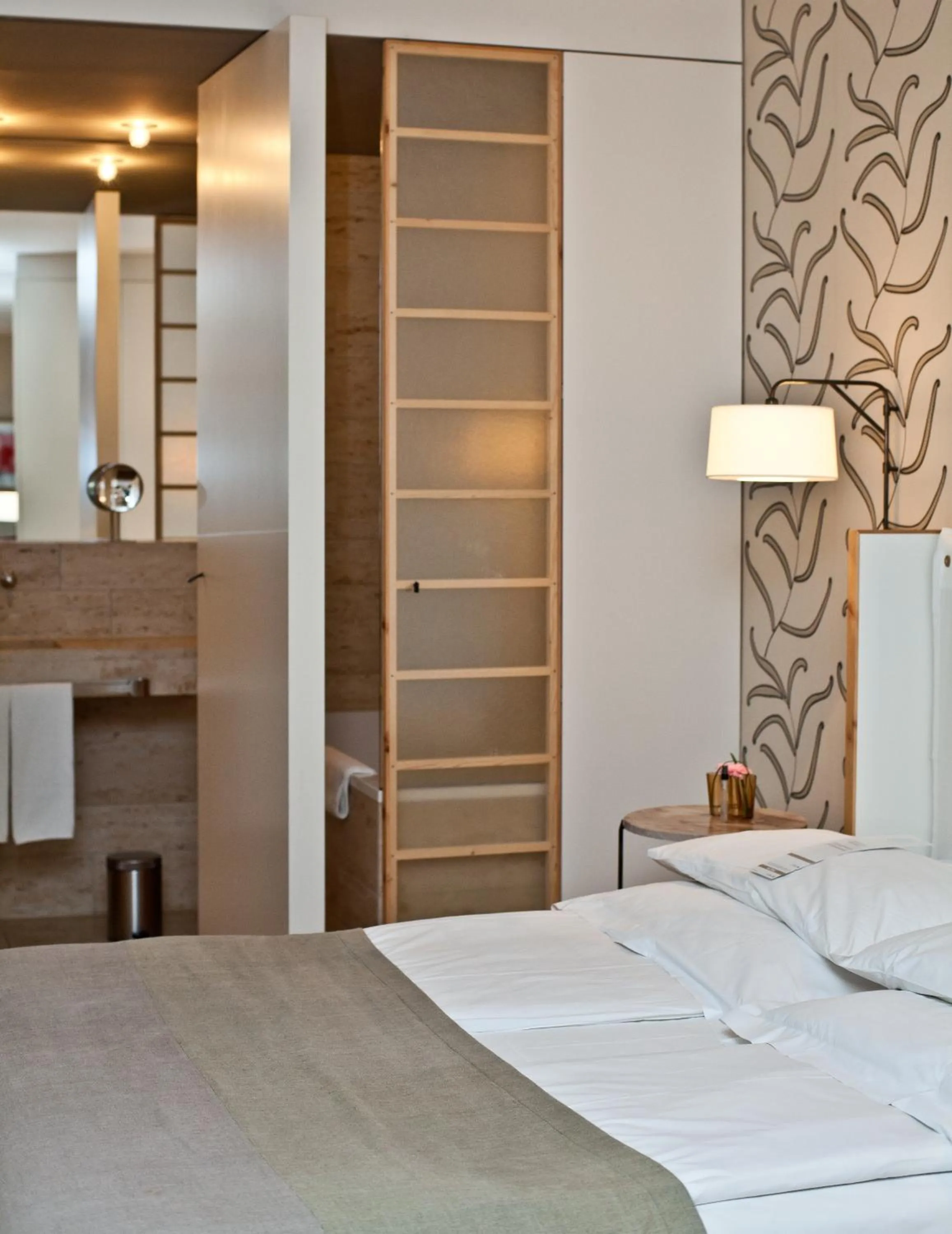 Decorative detail, Bed in CORTIINA Hotel