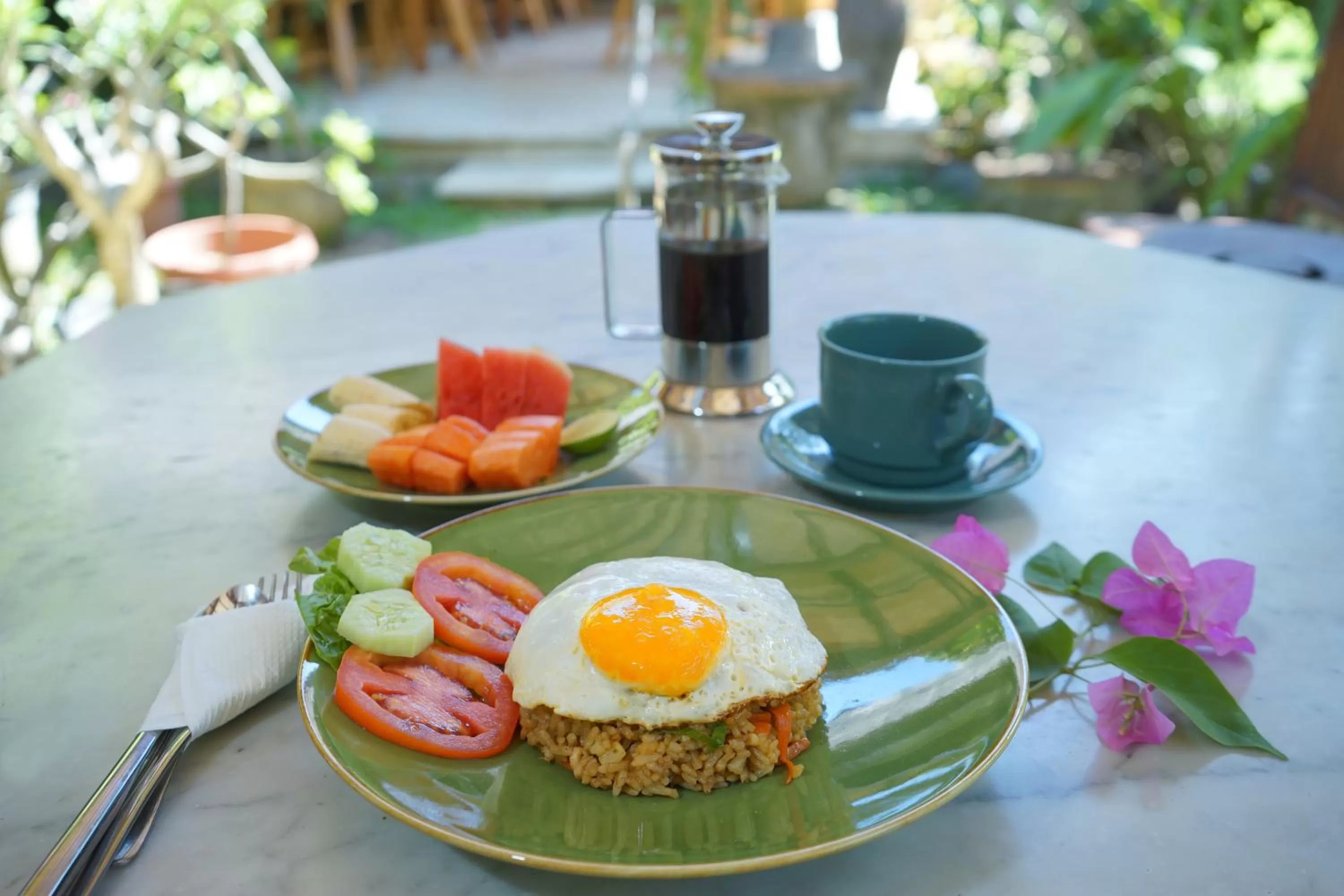 Breakfast in Pondok Agung Bed & Breakfast