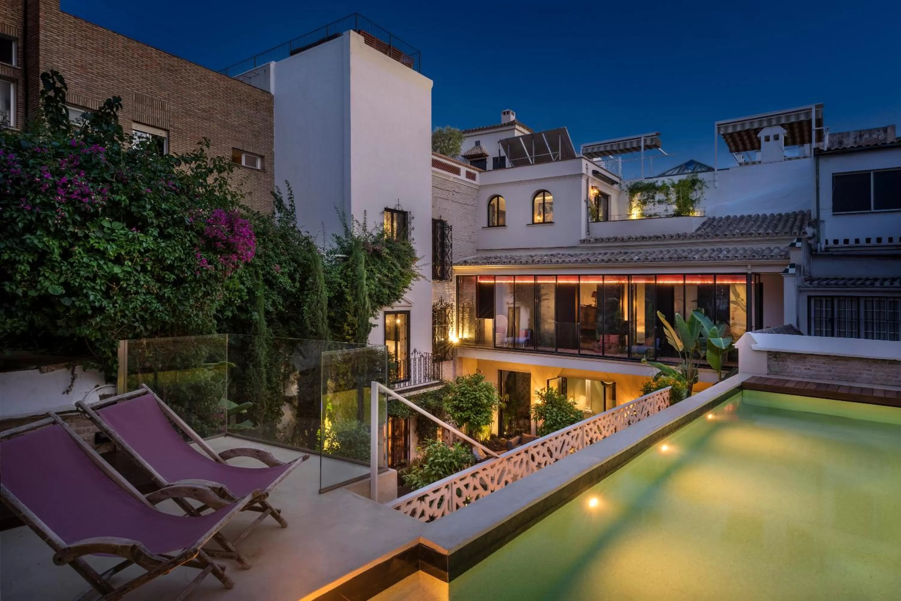 Swimming pool in Pájaro Rebelde