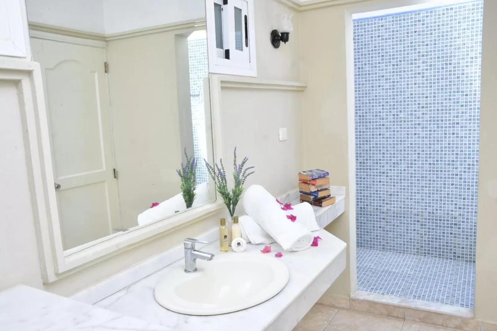 Bathroom in Aparthotel Castillo Real