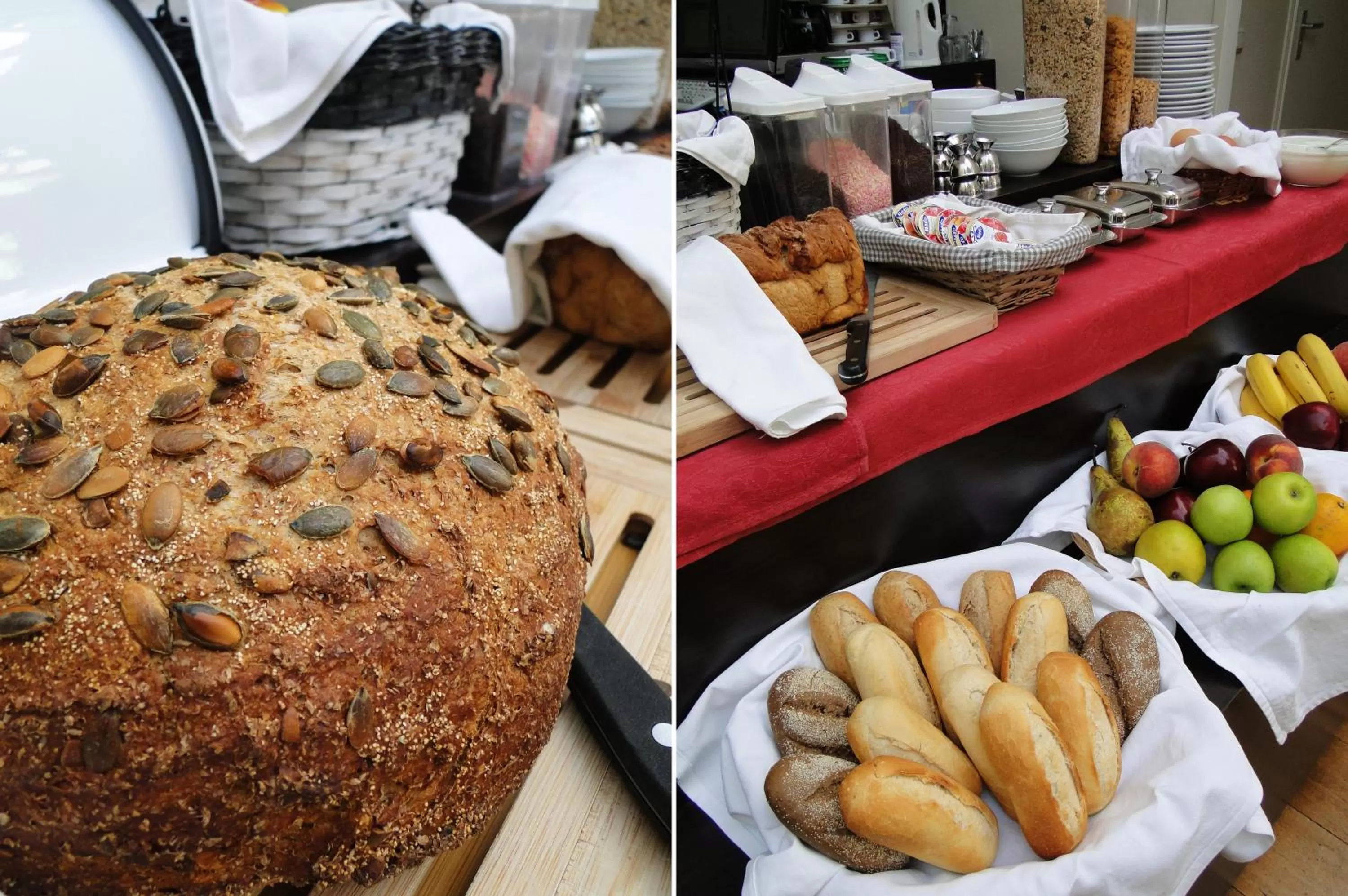 Buffet breakfast in Hotel De Lange Jammer