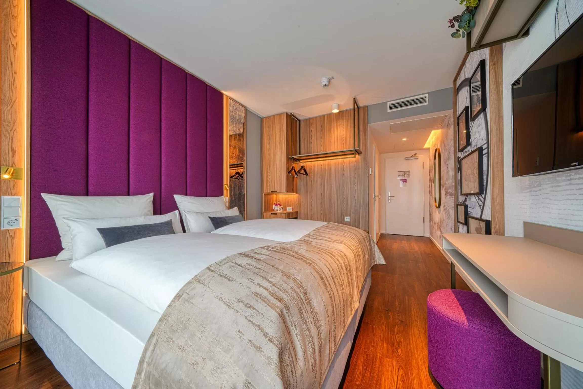 Bed in FourSide Hotel Ringsheim, Trademark Collection by Wyndham