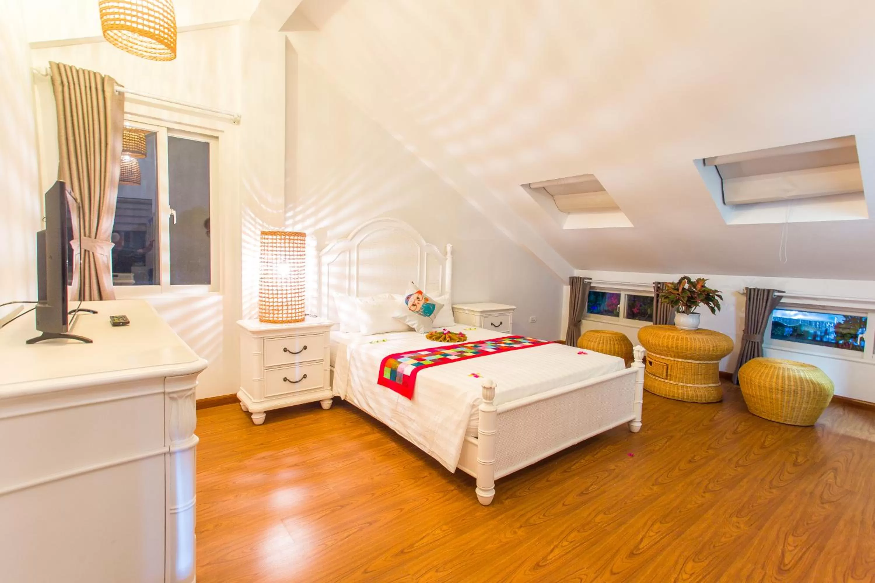 Bedroom in Peach House