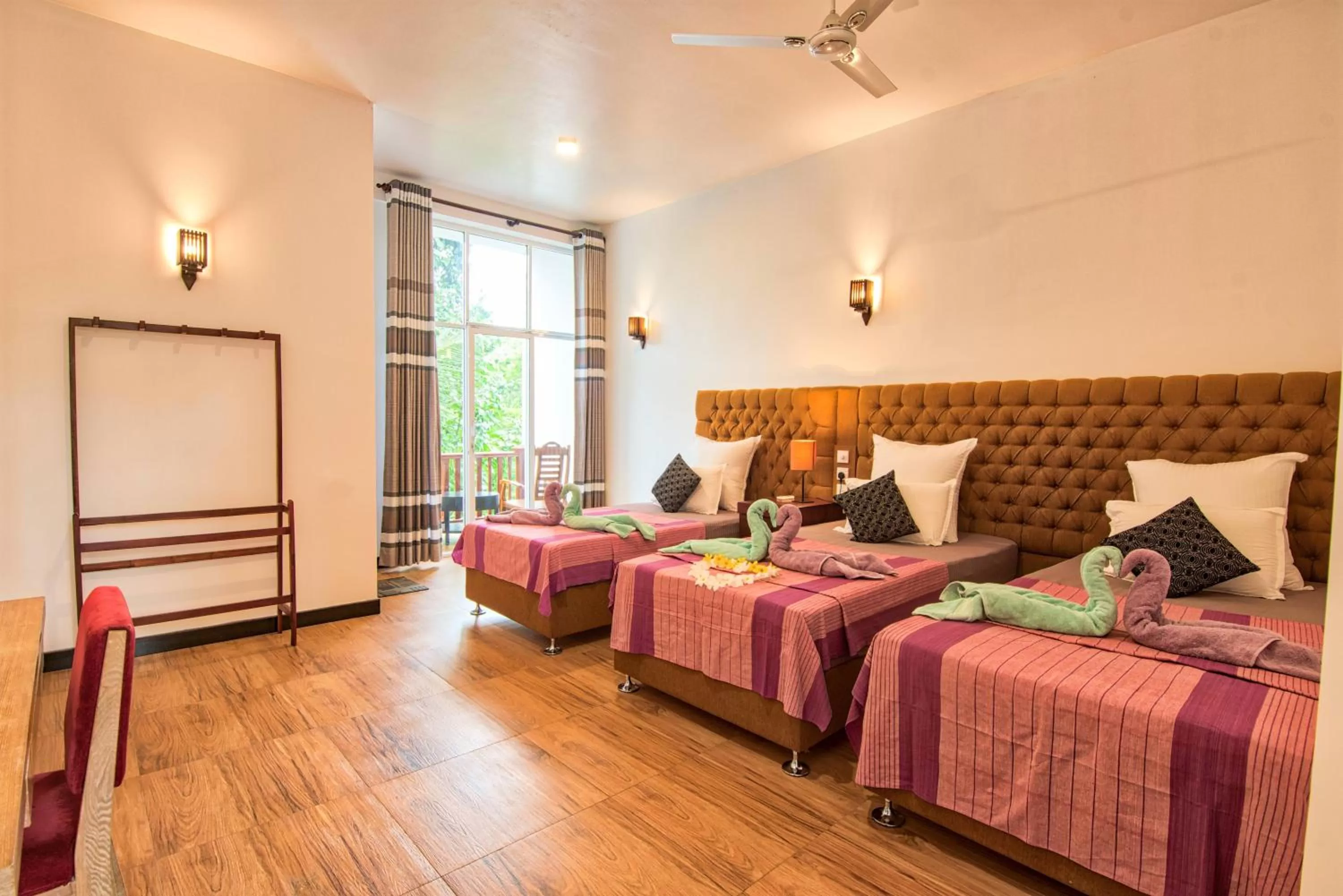 Bed in Ashiyana Hotel