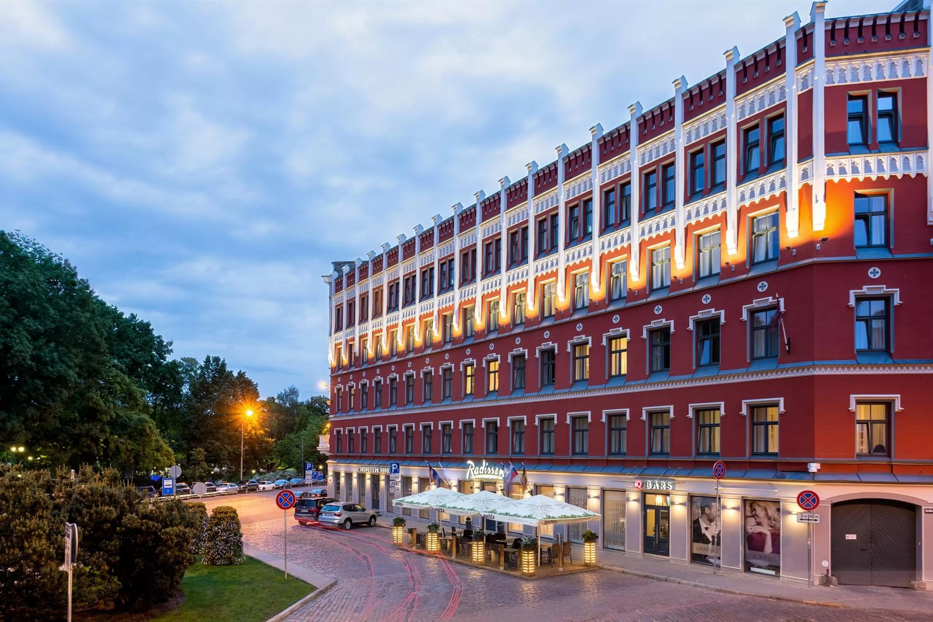 Property building in Radisson Hotel Old Town Riga