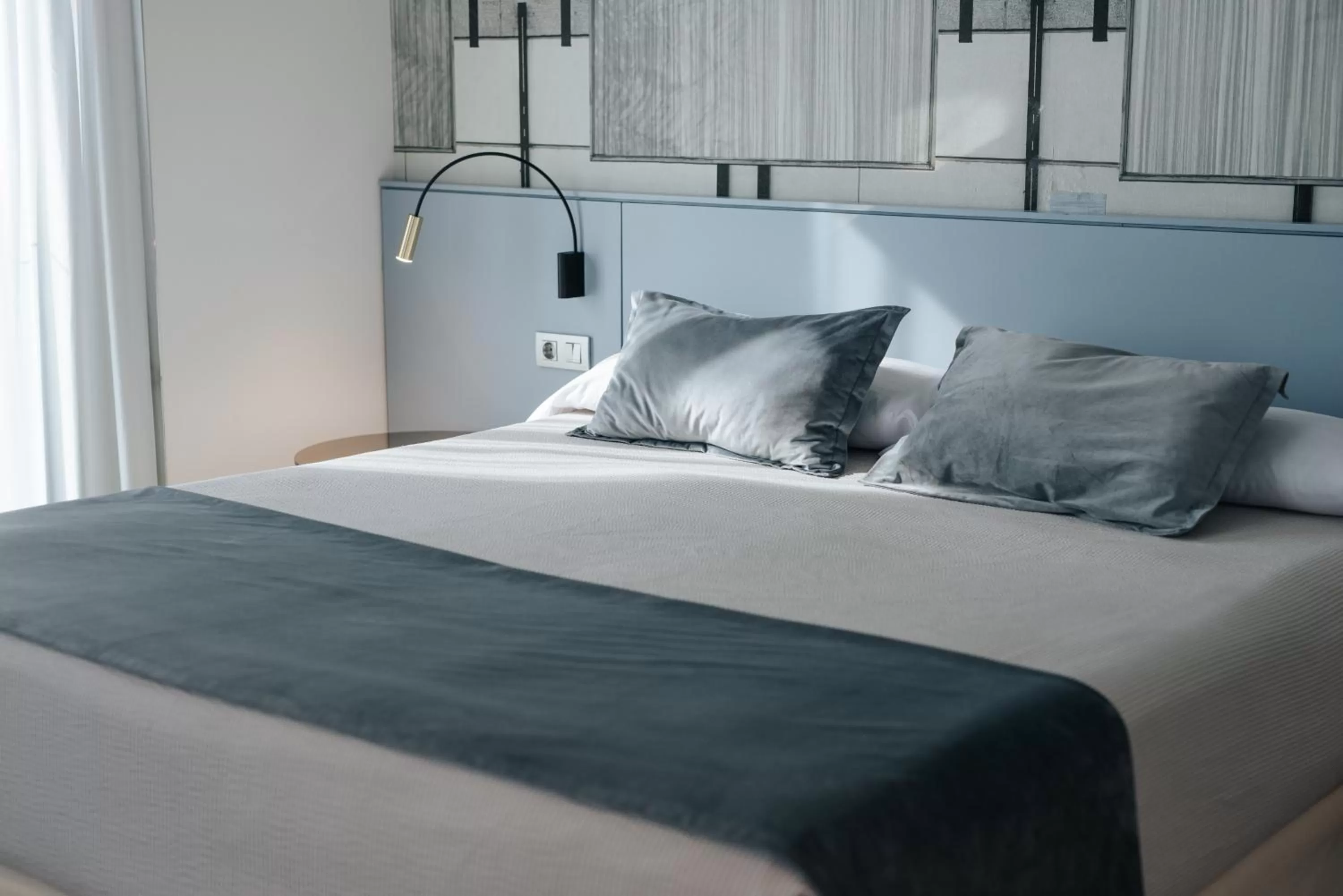 Bed in Hotel Neptuno Playa & Spa