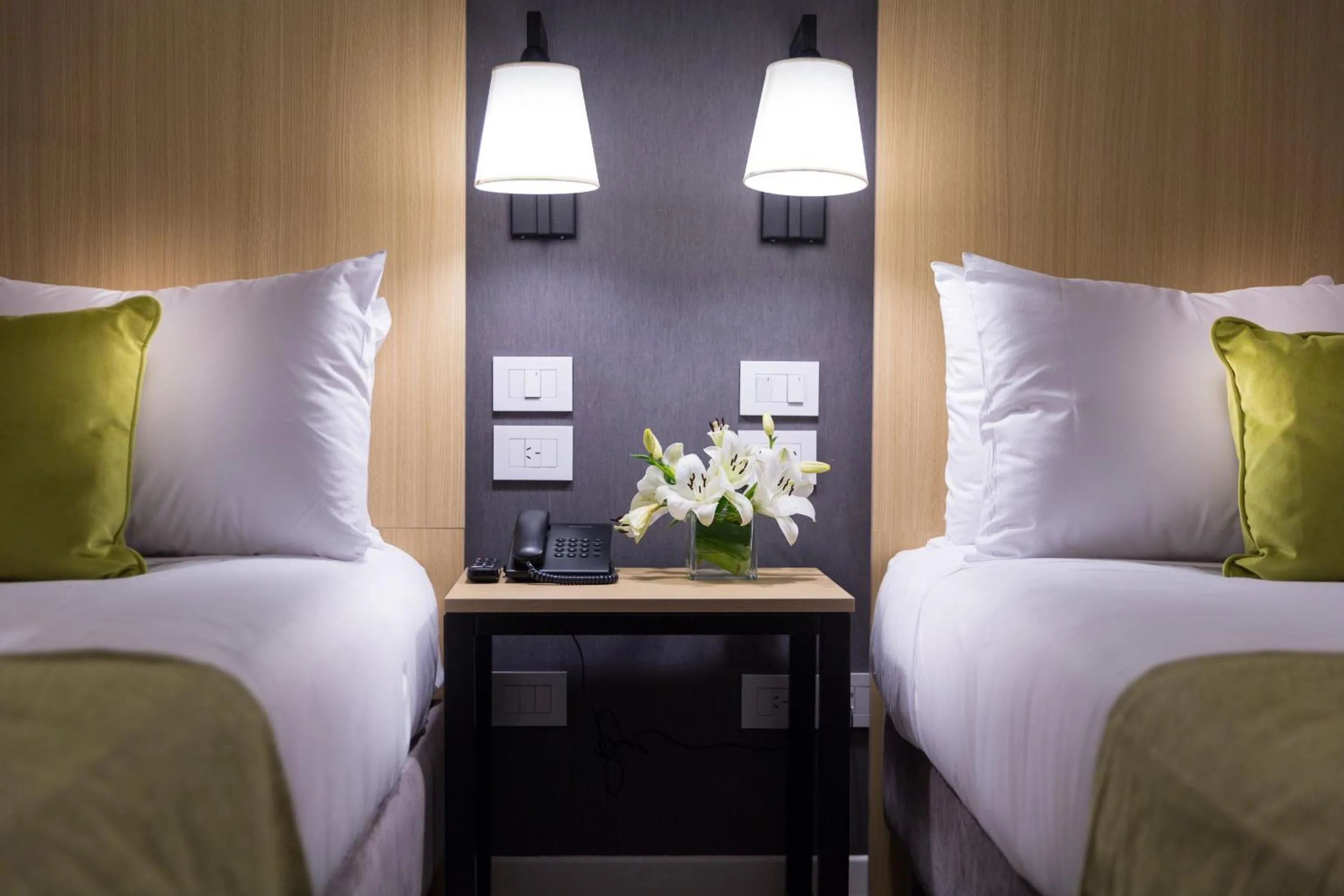 Bed in Howard Johnson Plaza Buenos Aires