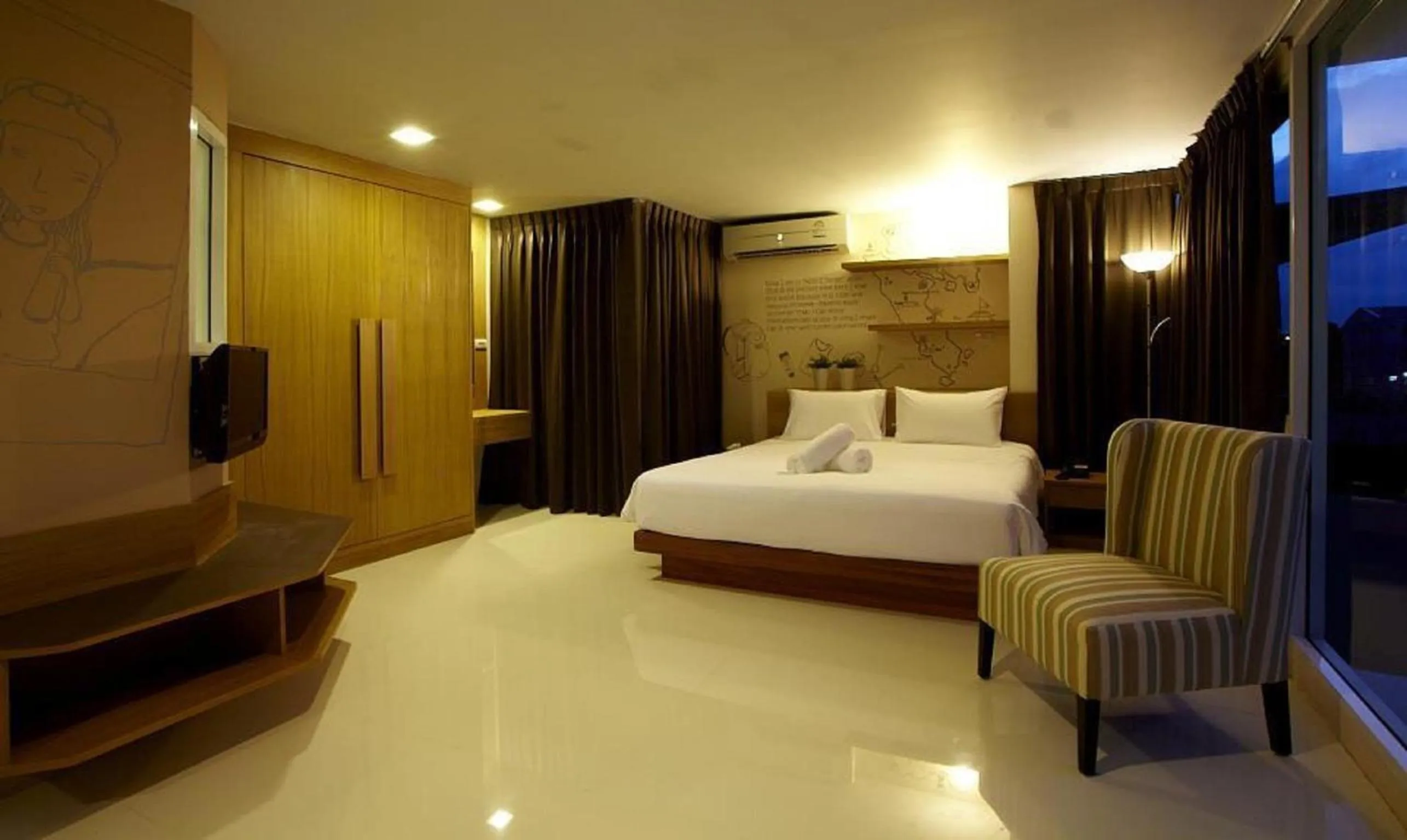 Bed in Loft77 Sukhumvit Bangkok