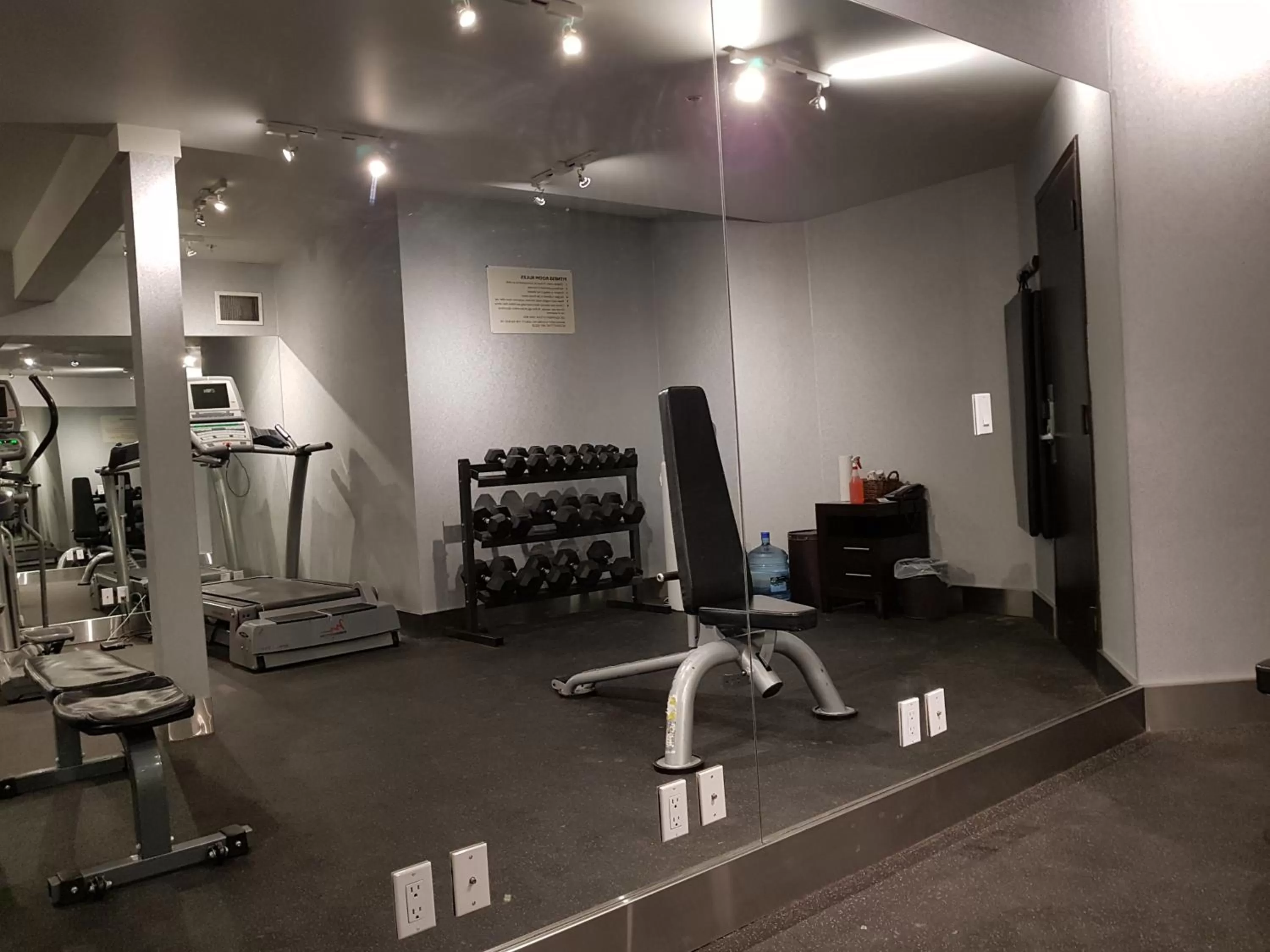 Fitness centre/facilities in Paradise Resort Club and Spa