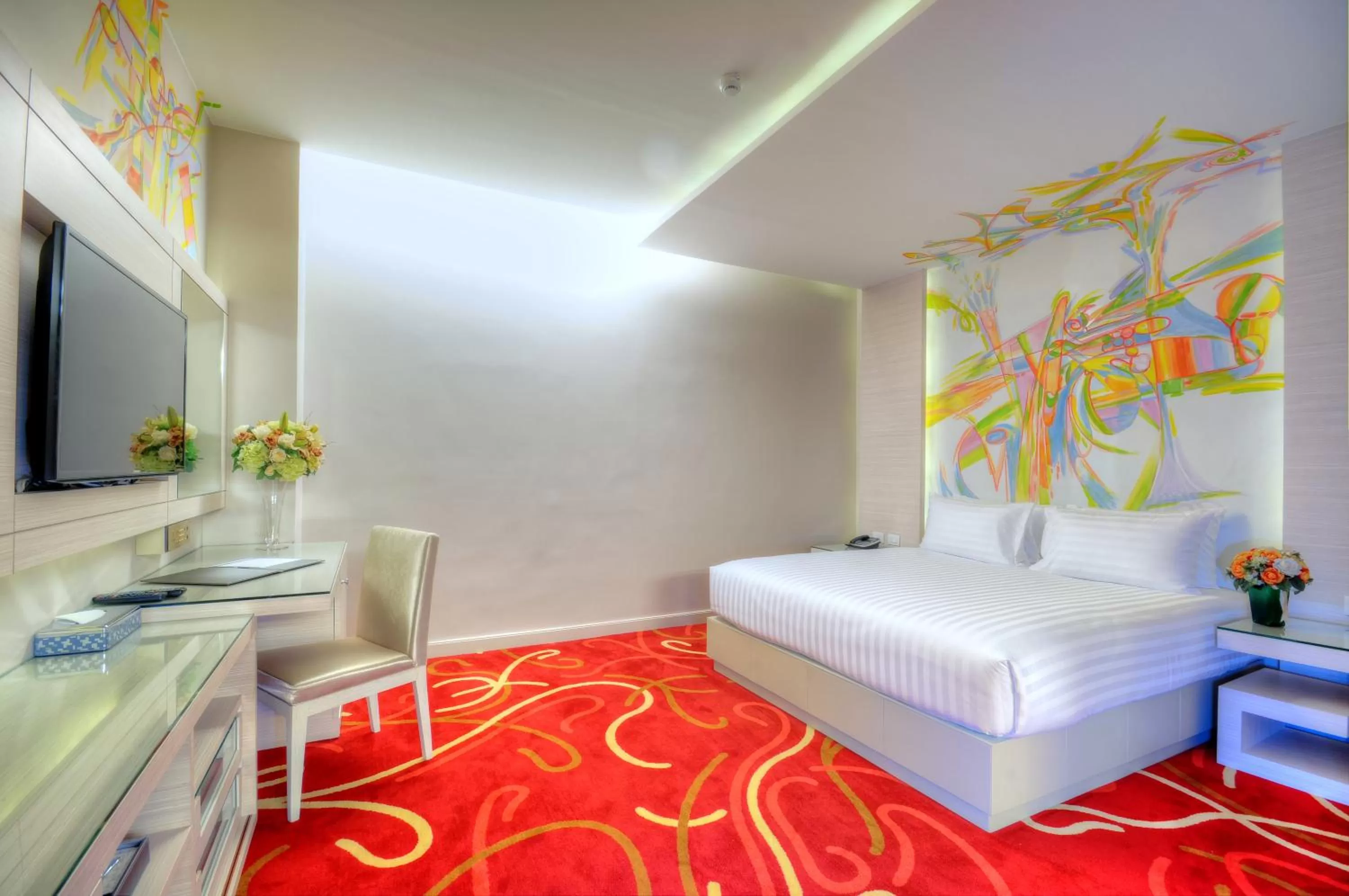 Photo of the whole room, Bed in One One Bangkok