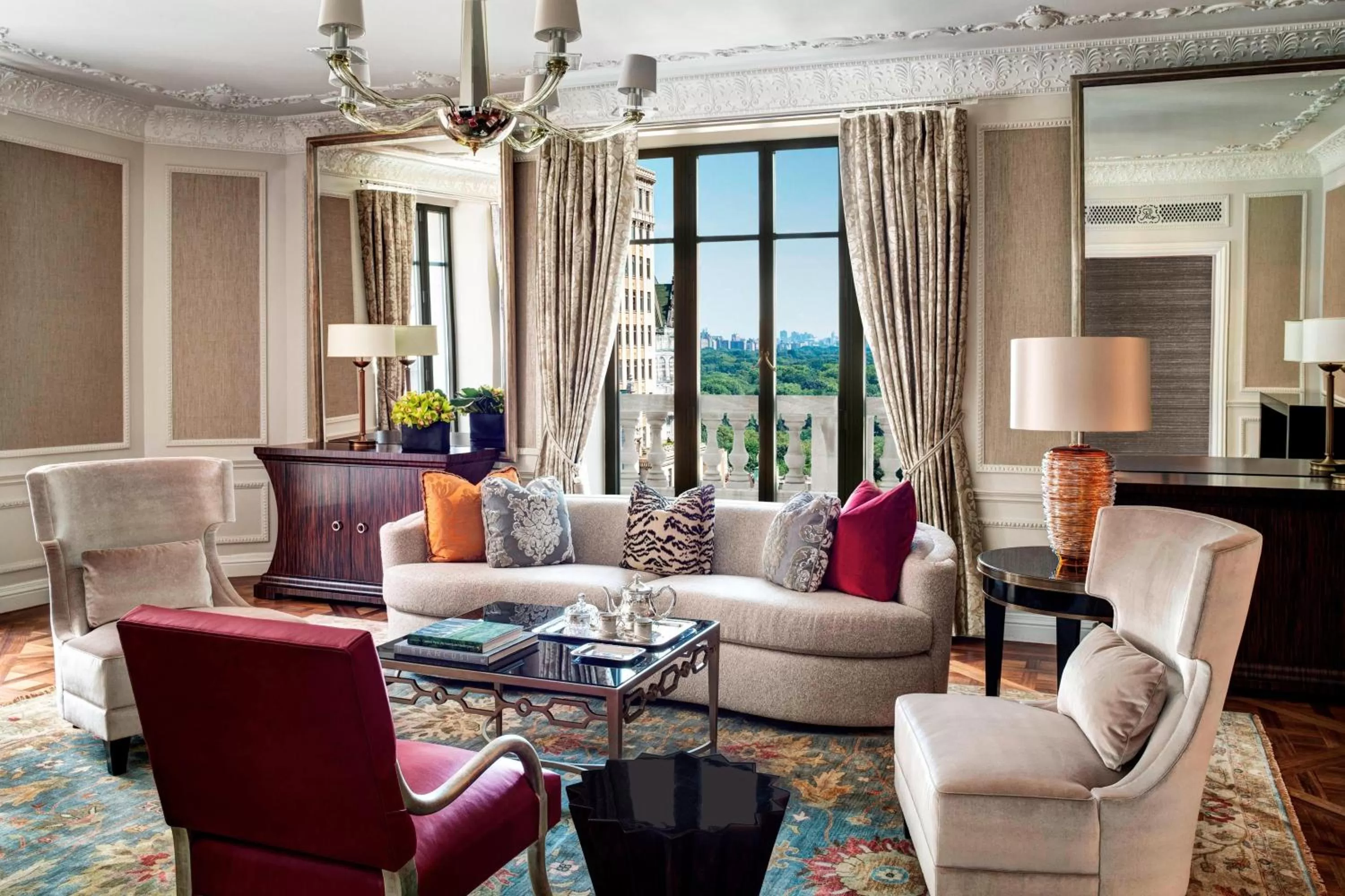 Living room in The St. Regis New York
