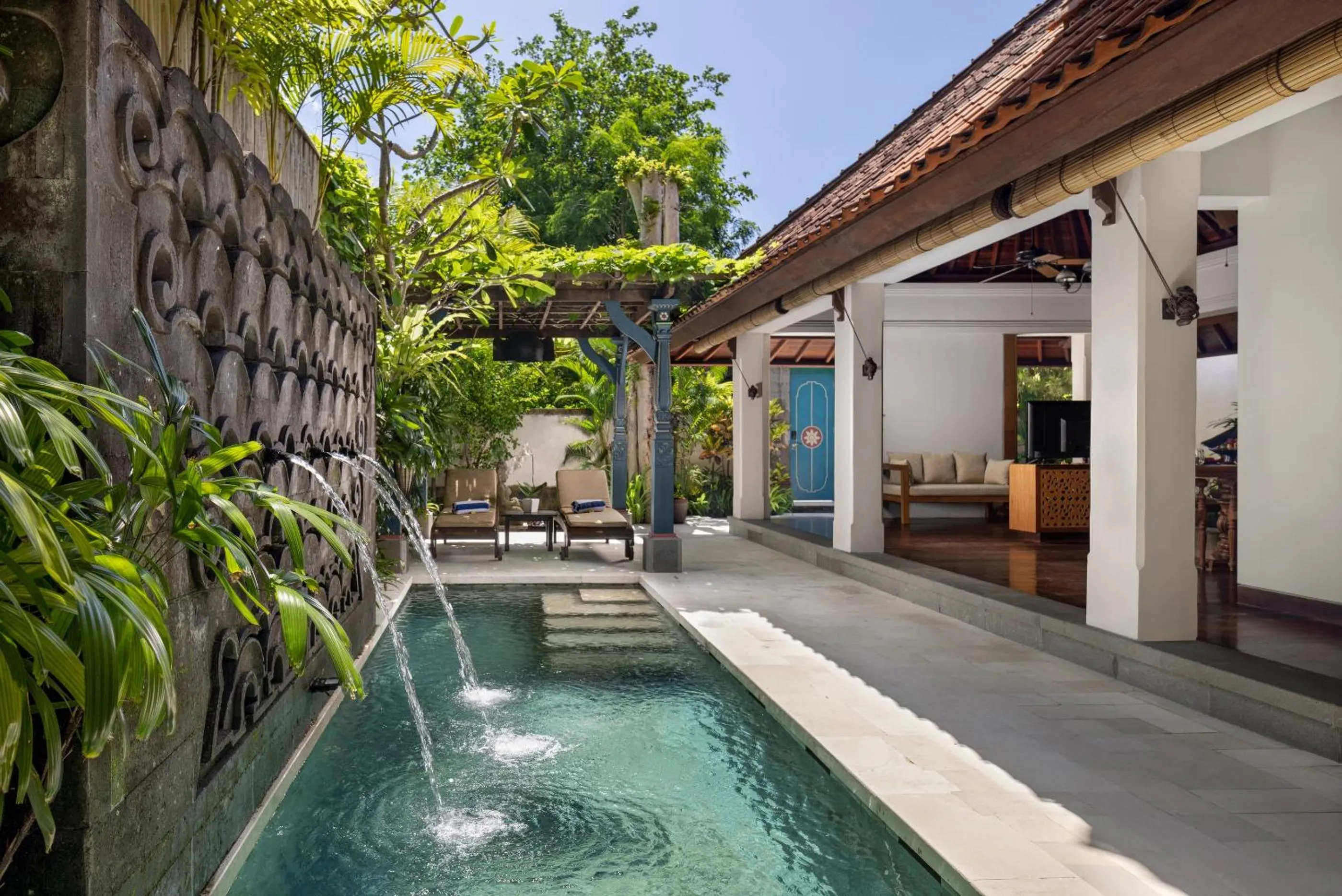 Swimming pool in The Alantara Sanur