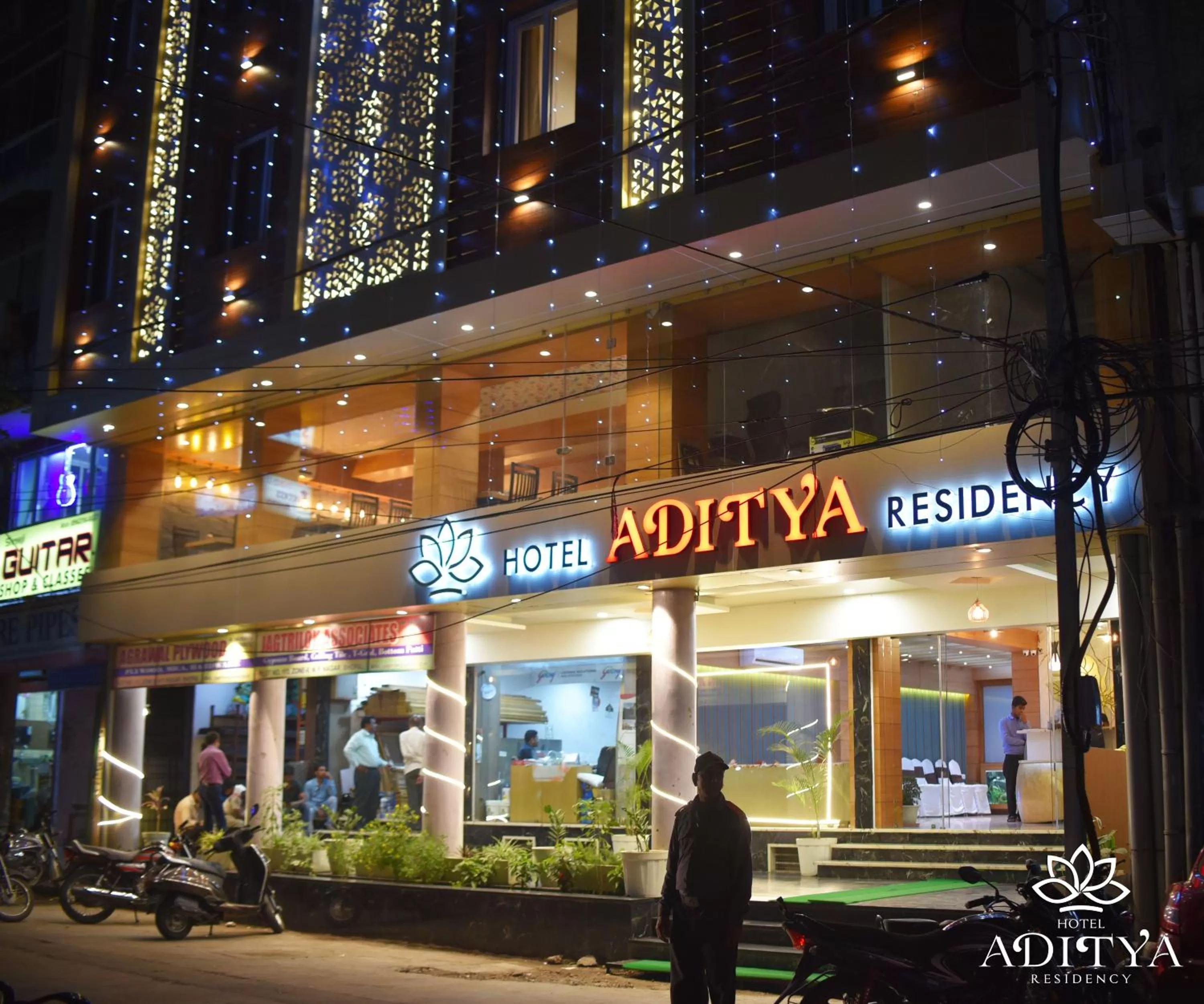 Property building in Hotel Aditya Residency