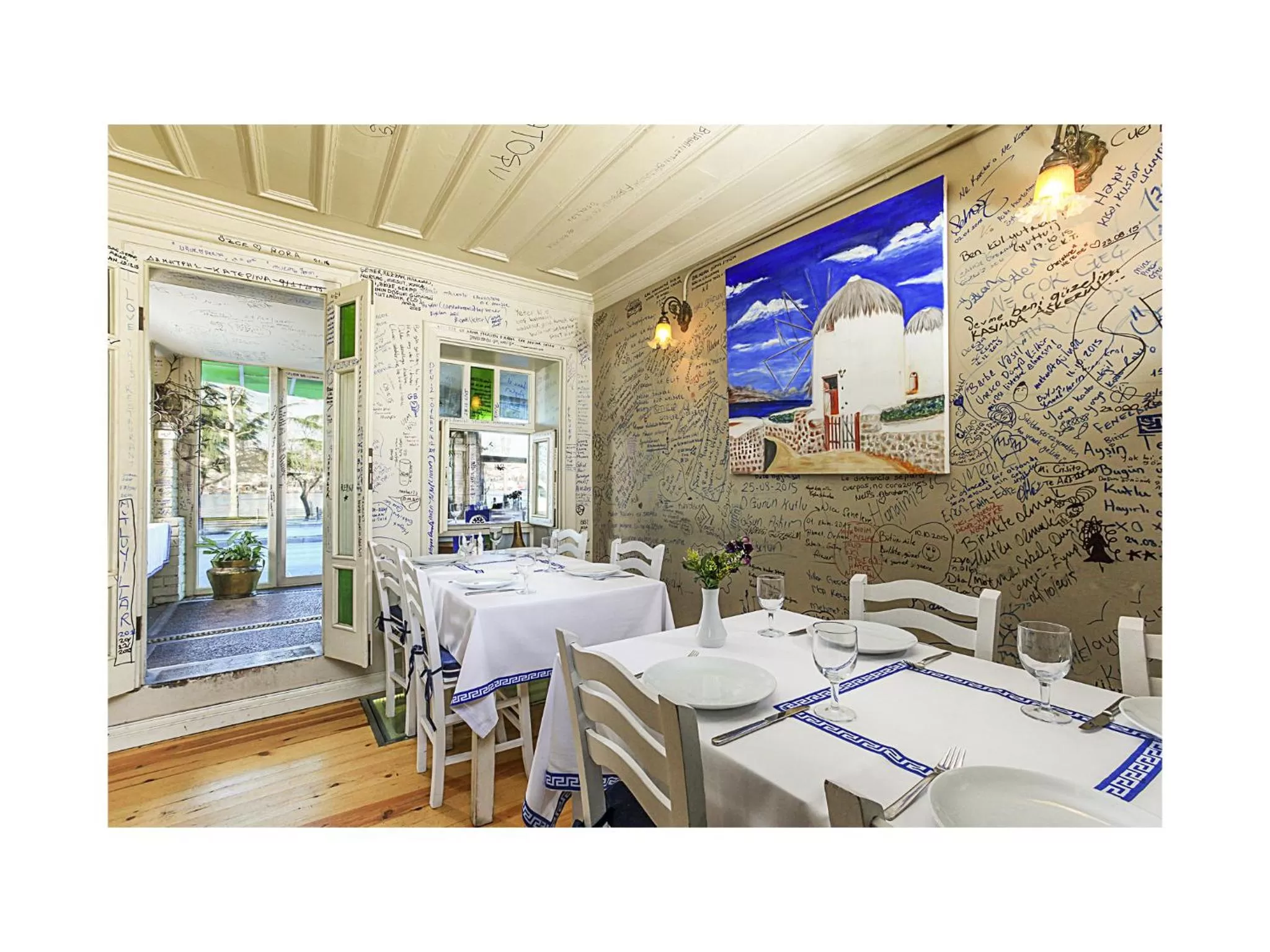 Restaurant/places to eat in Hotel Troya Balat